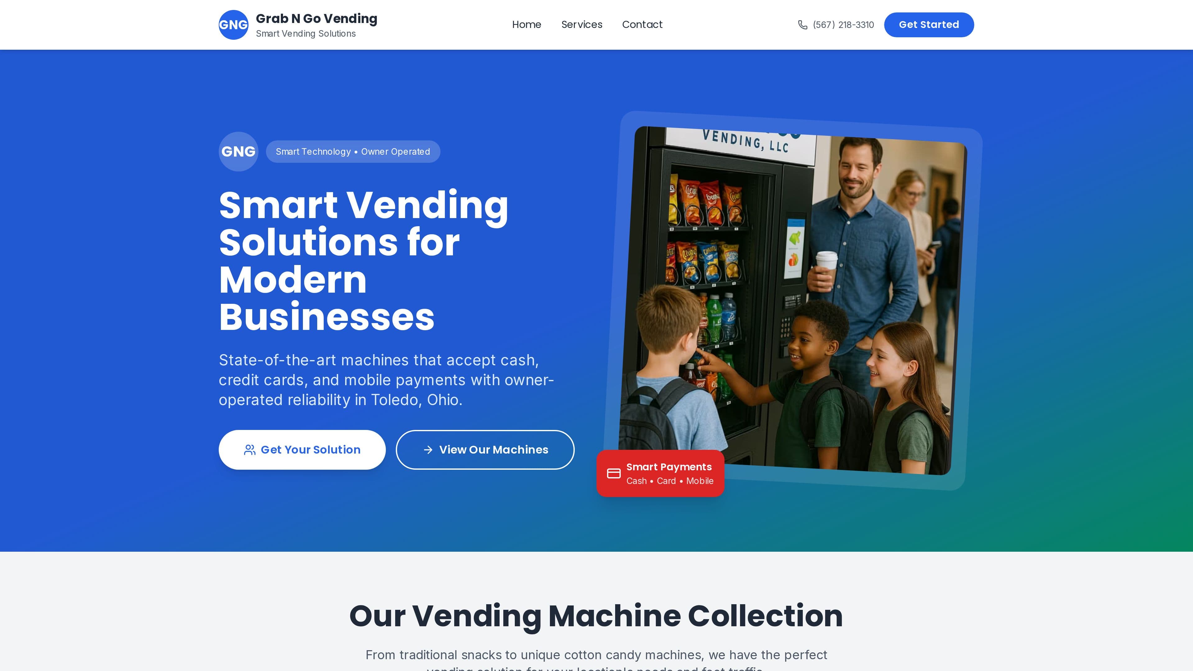 Vending machine company