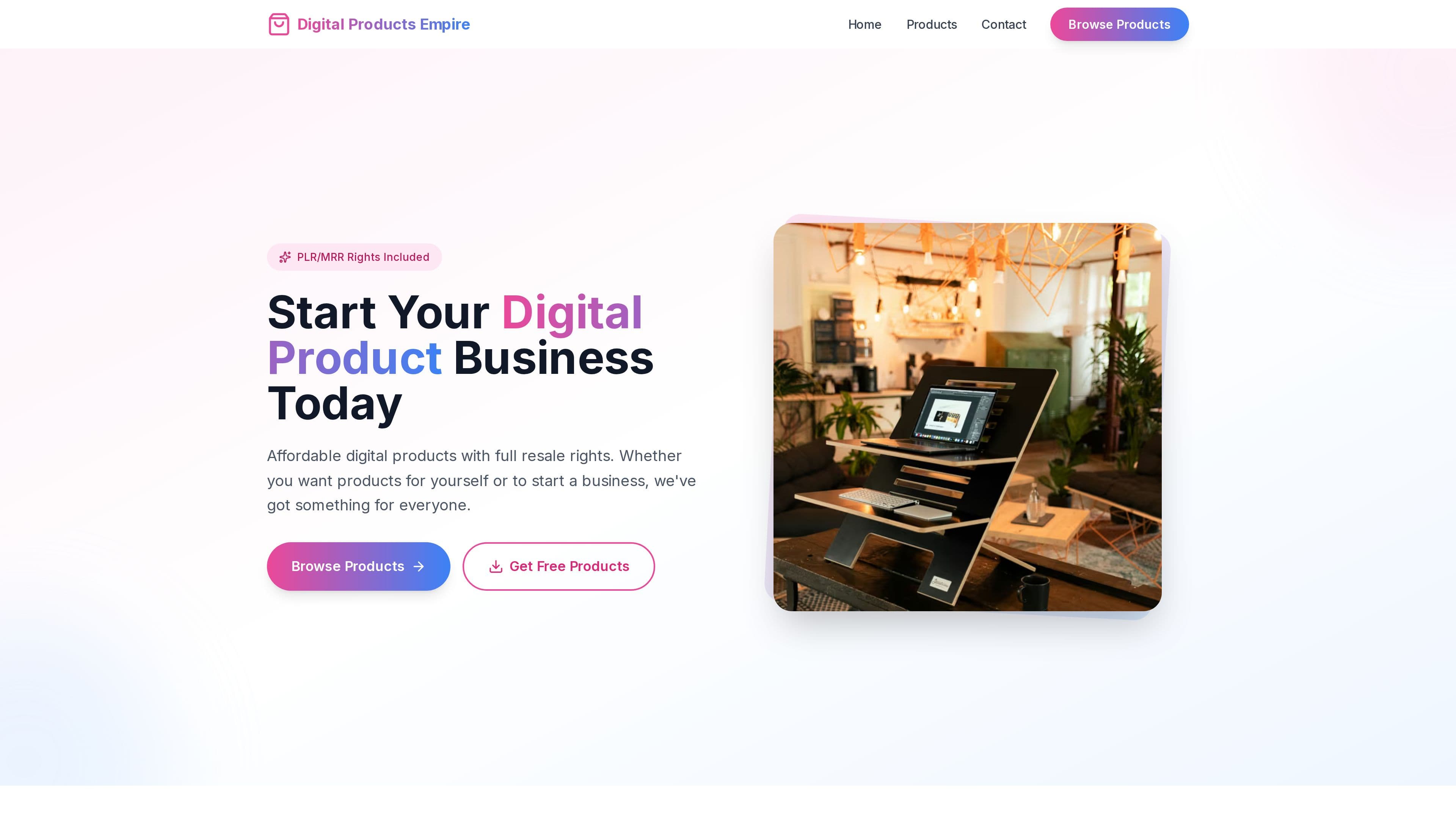 Digital Products Empire