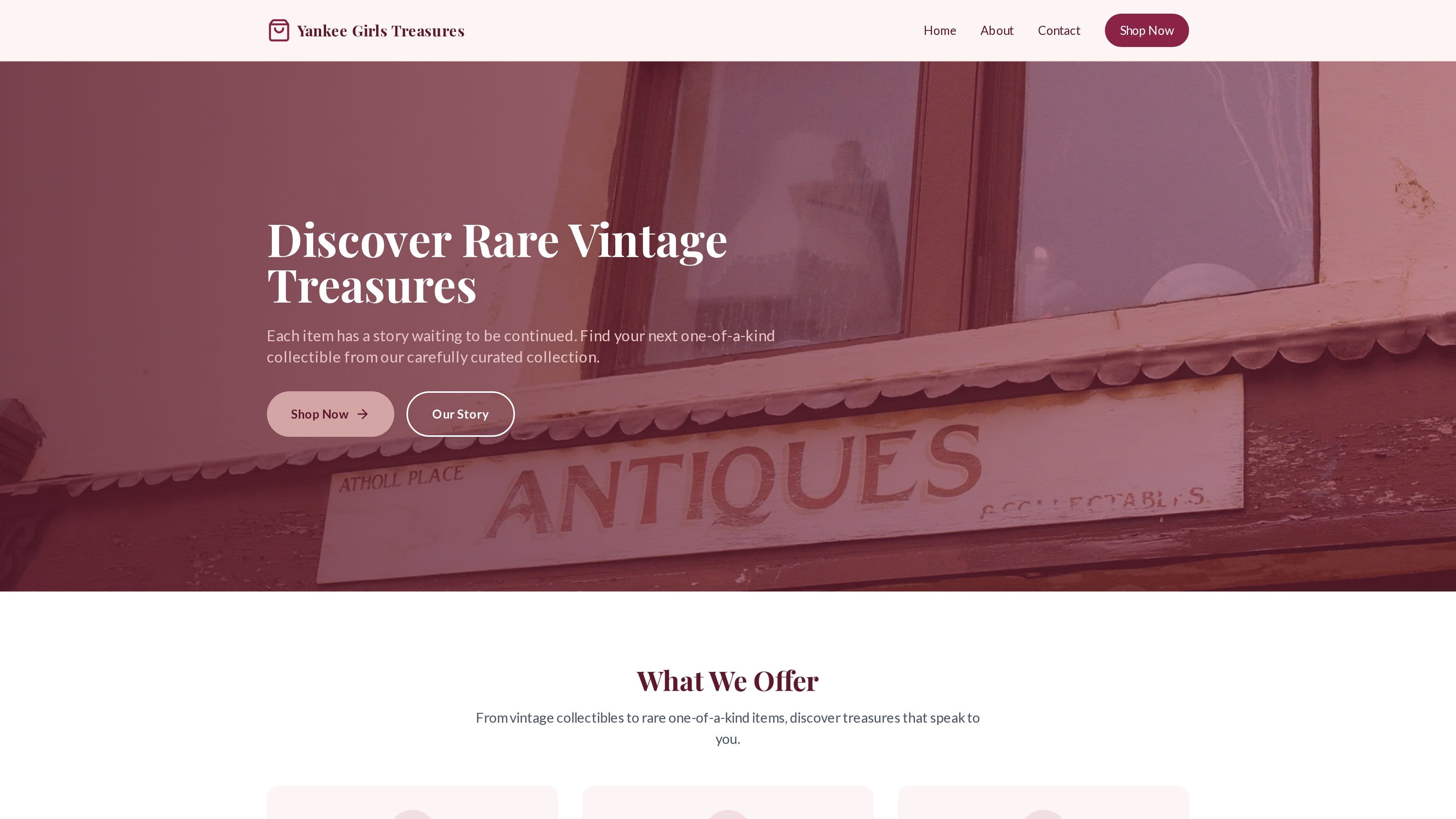 Yankee Girls Treasures Resale and Collectibles