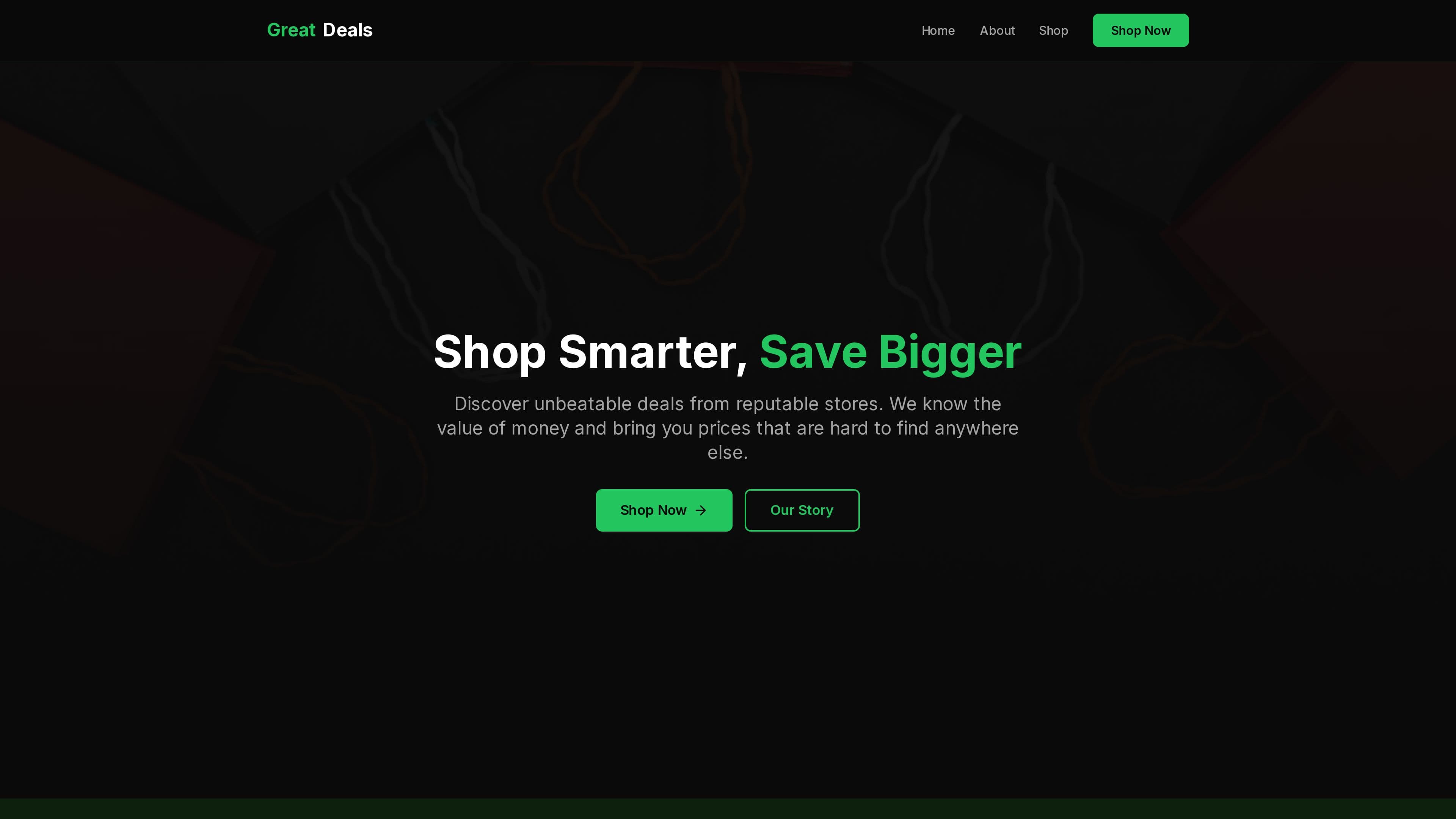 Great deals website