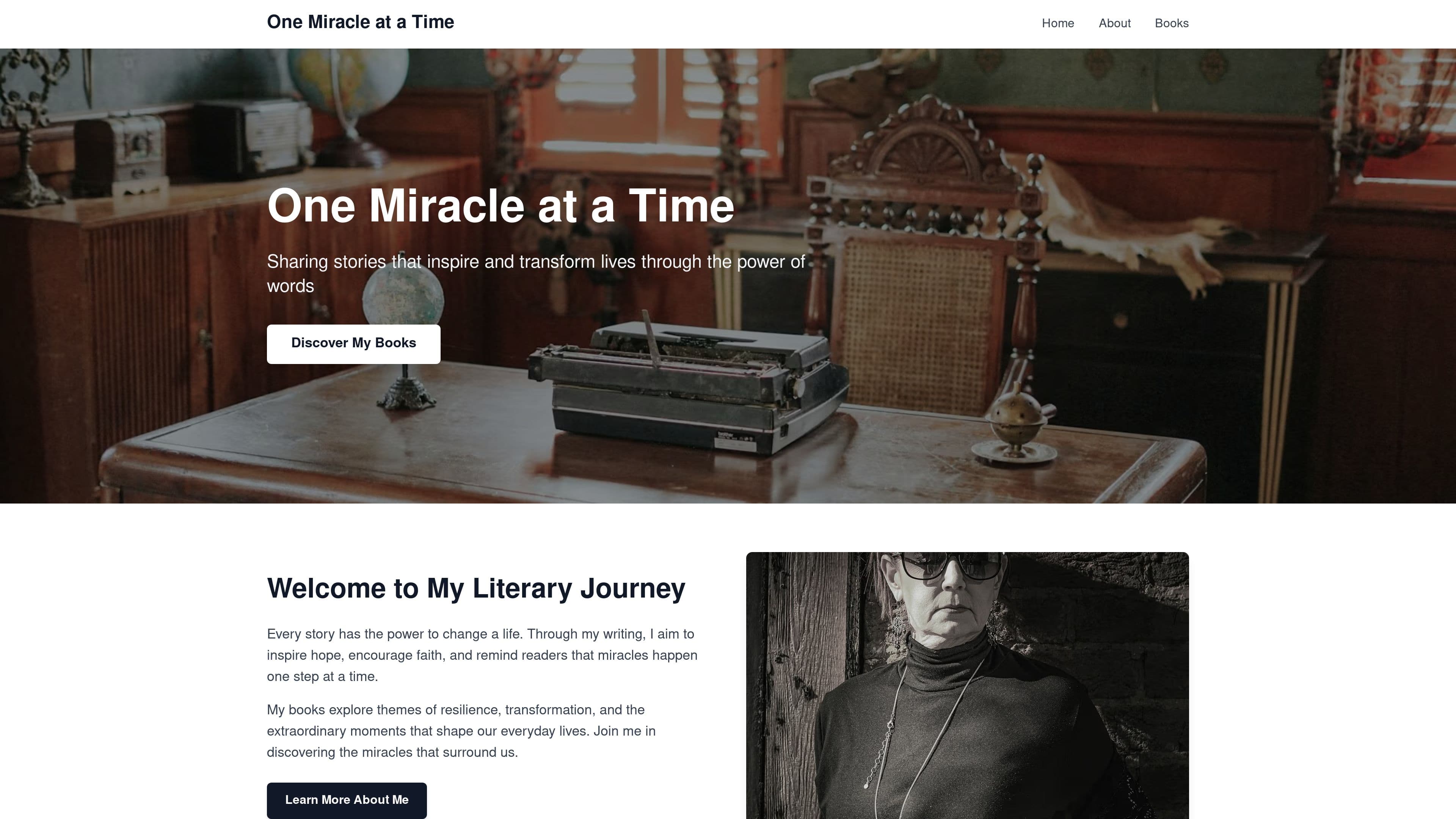 One miracle at a time