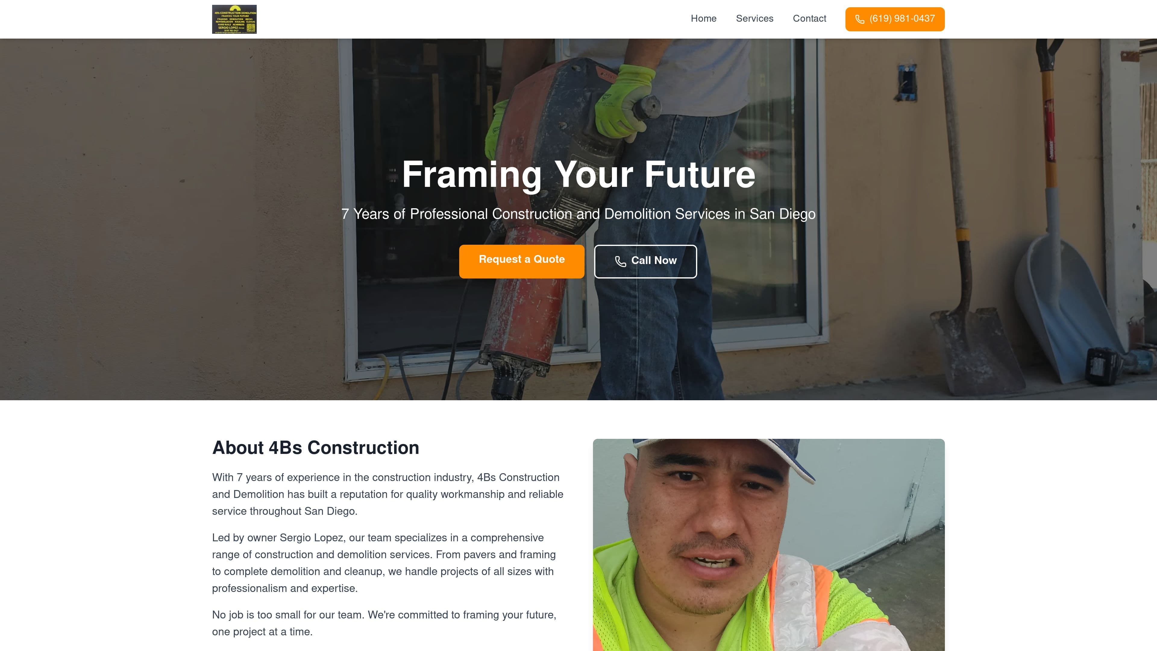 4Bs construction and demolition