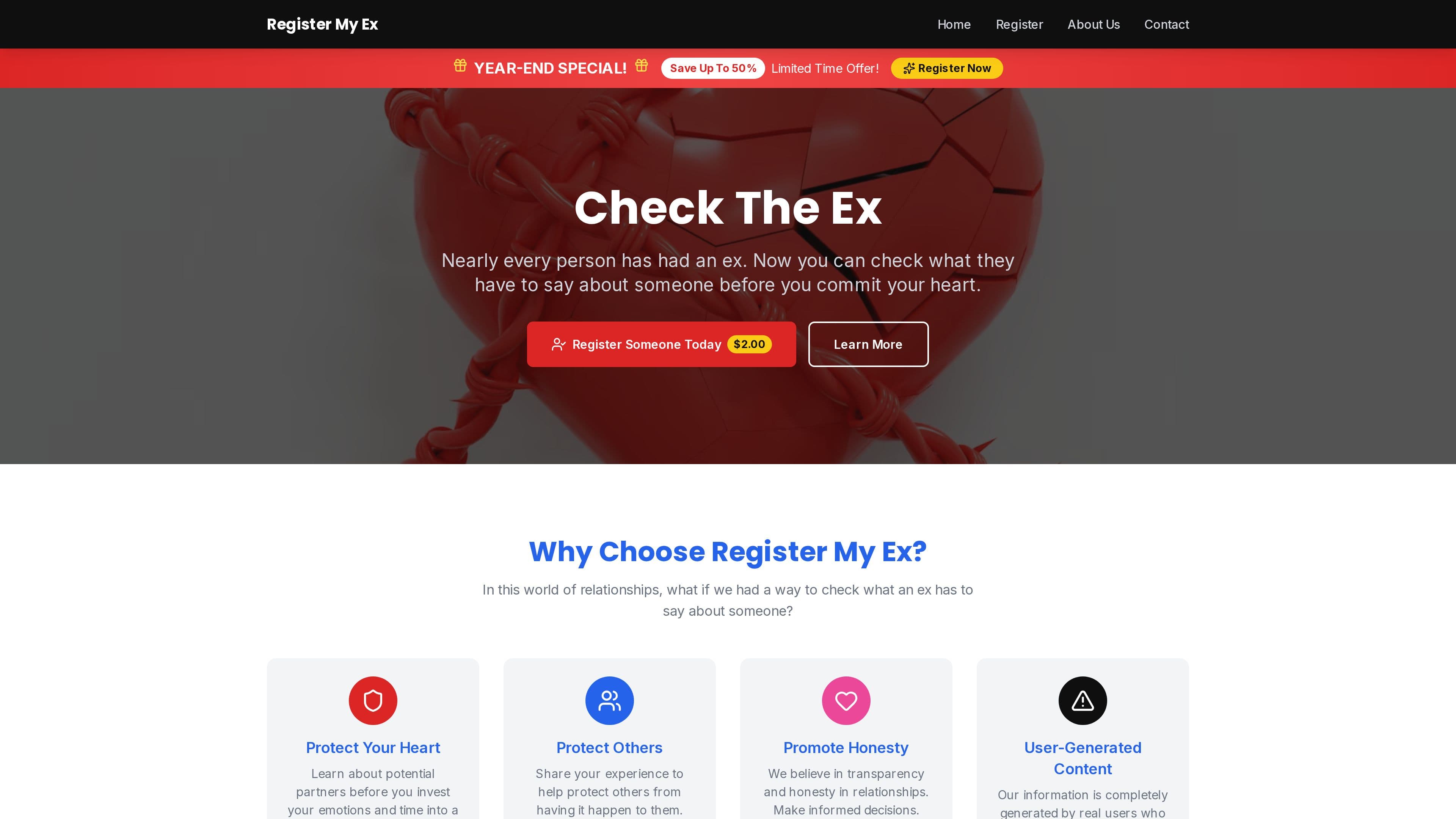 Register My Ex