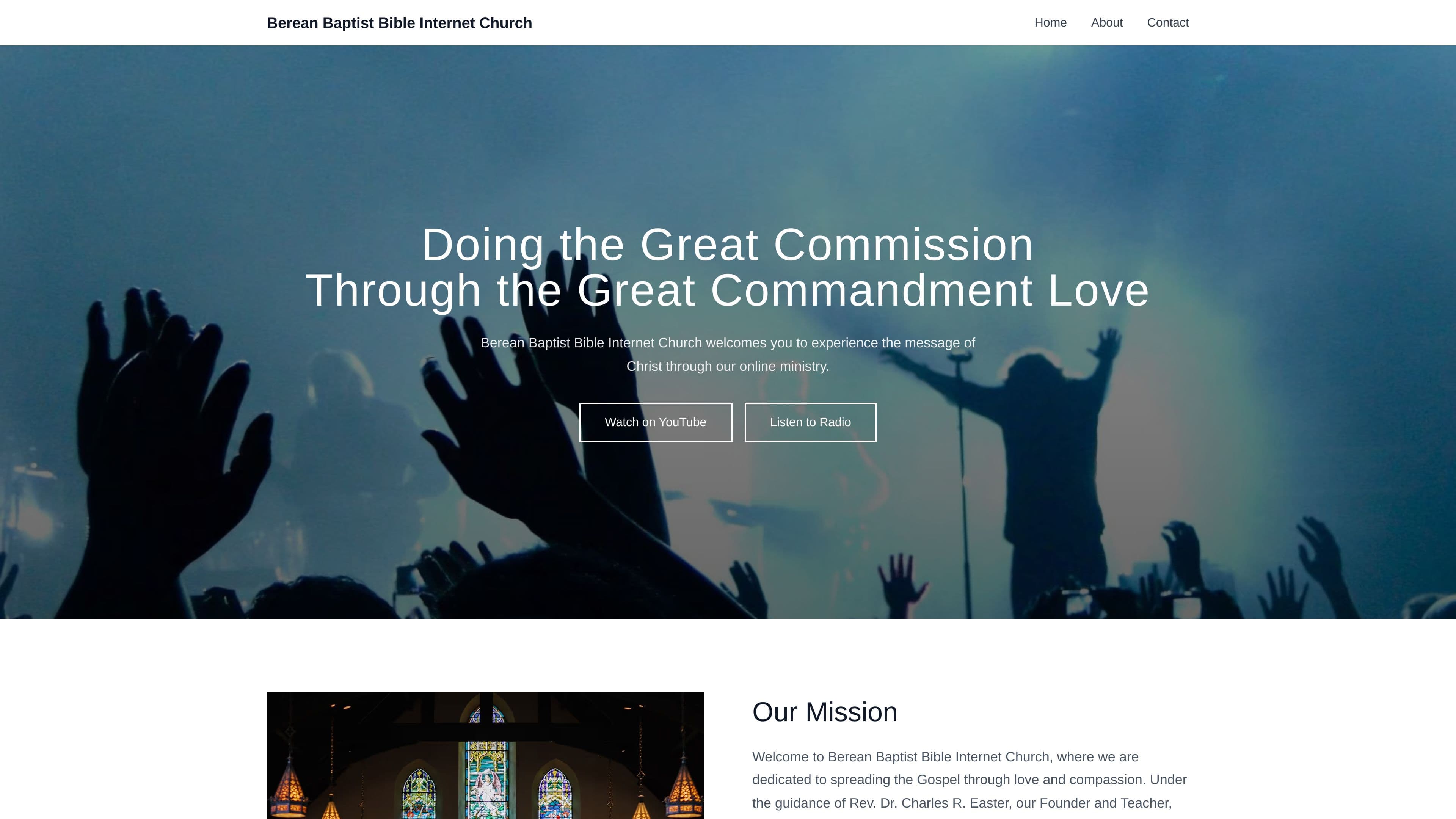 Berean Baptist Bible Internet church