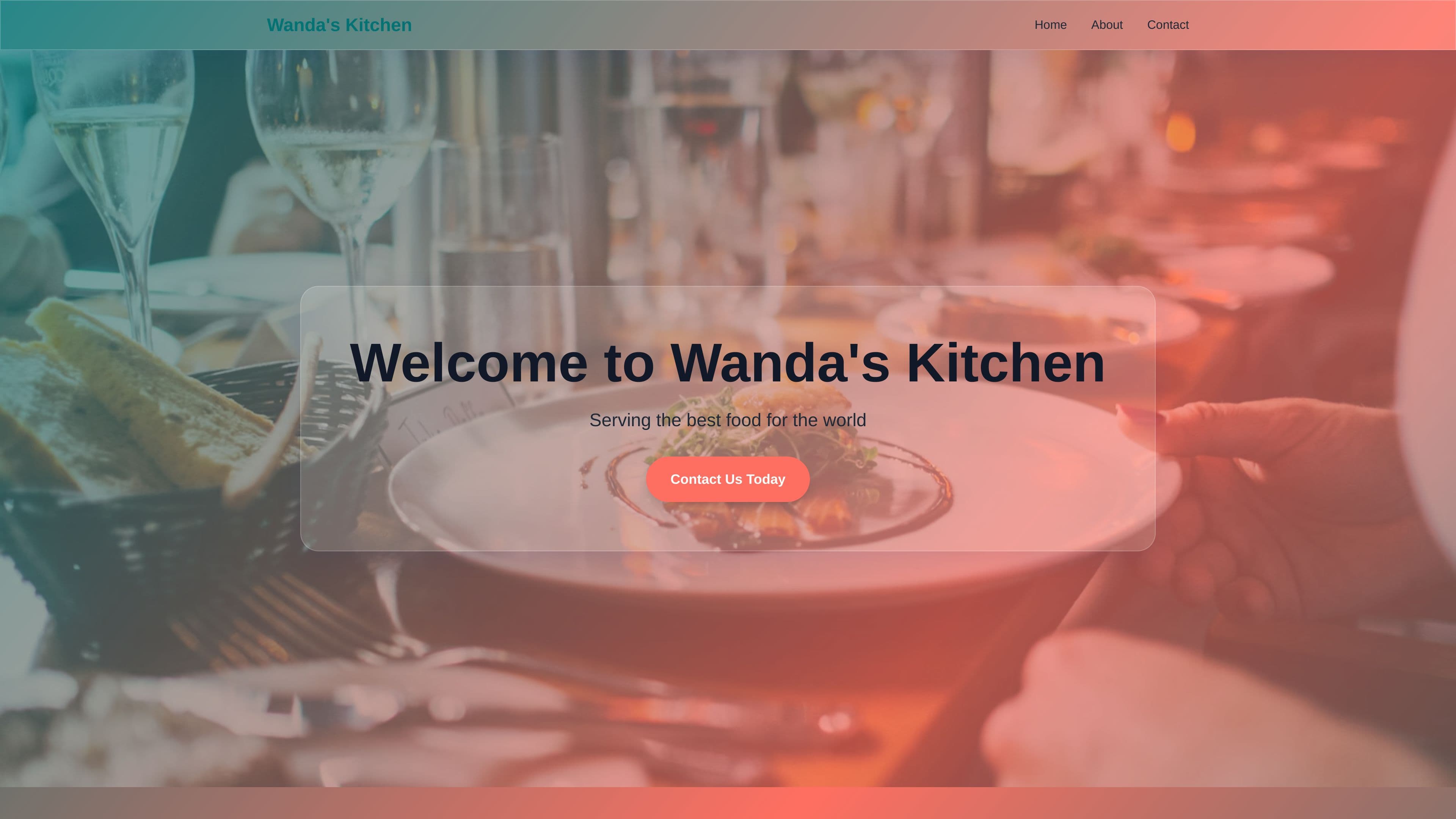 Wanda's kitchen