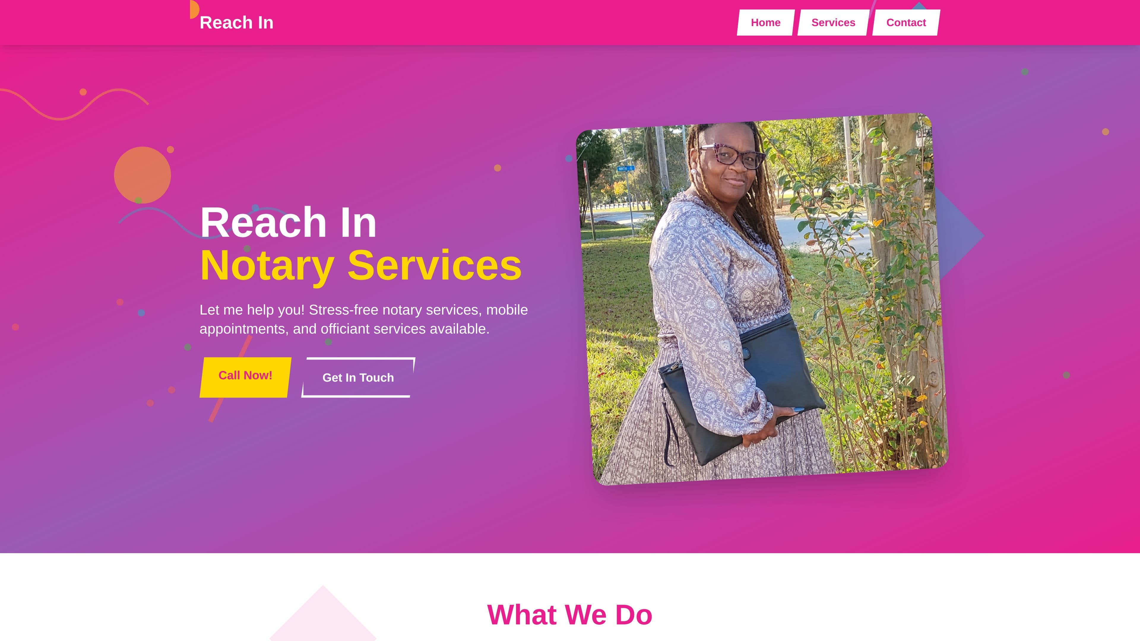 Reach in
