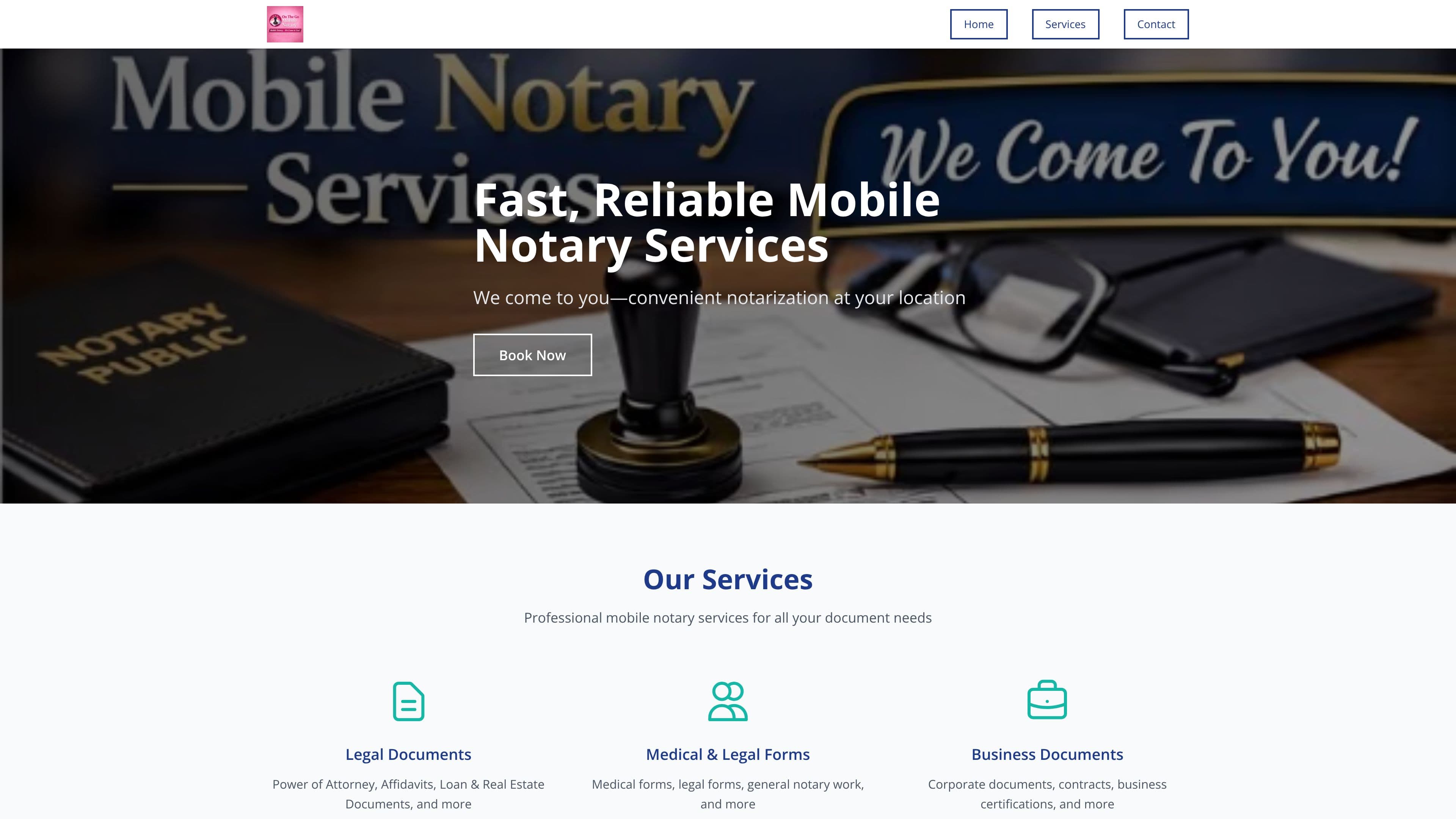 On The Go Mobile Notary