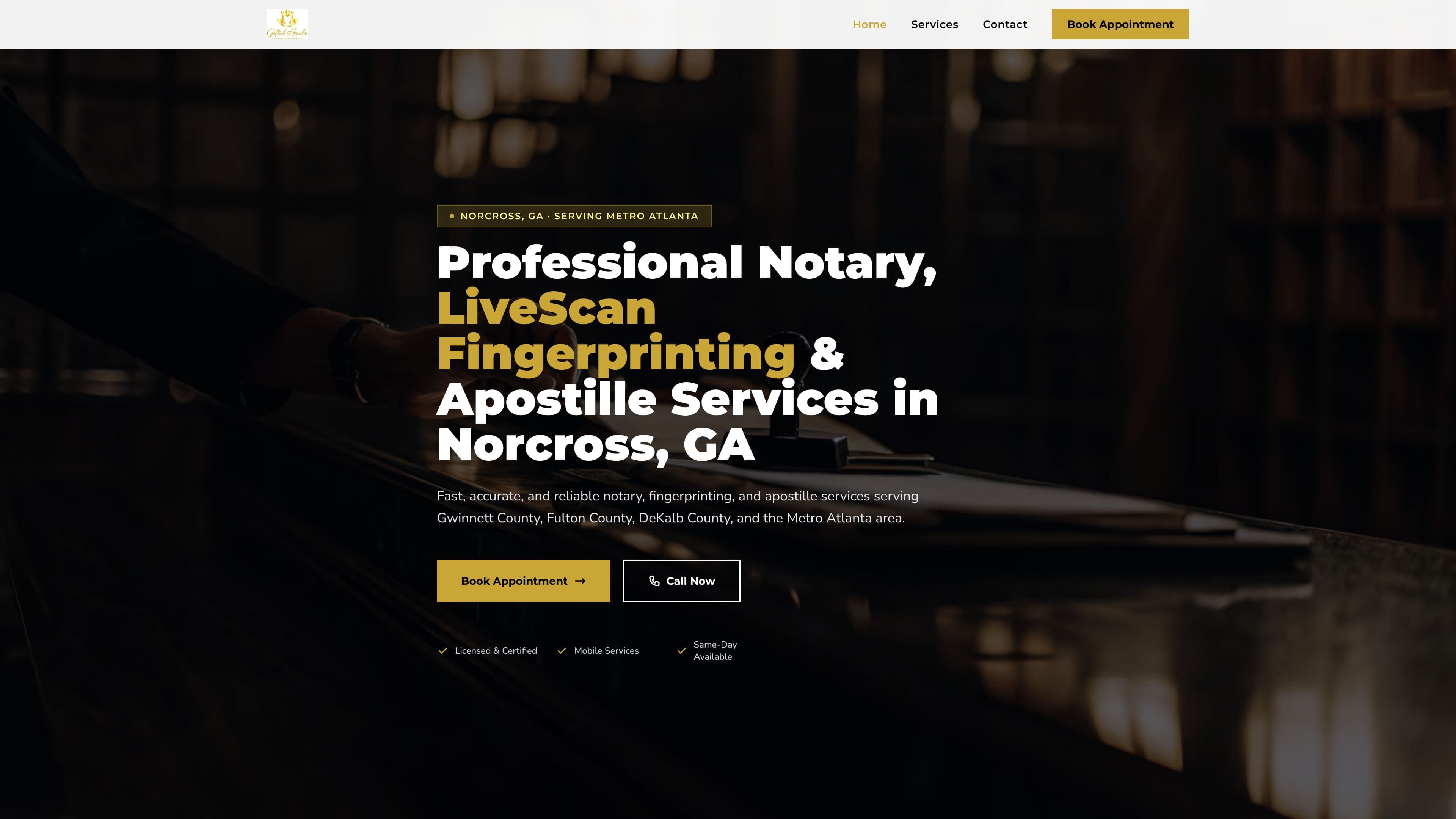 Gifted Hands Notary & Signing Services