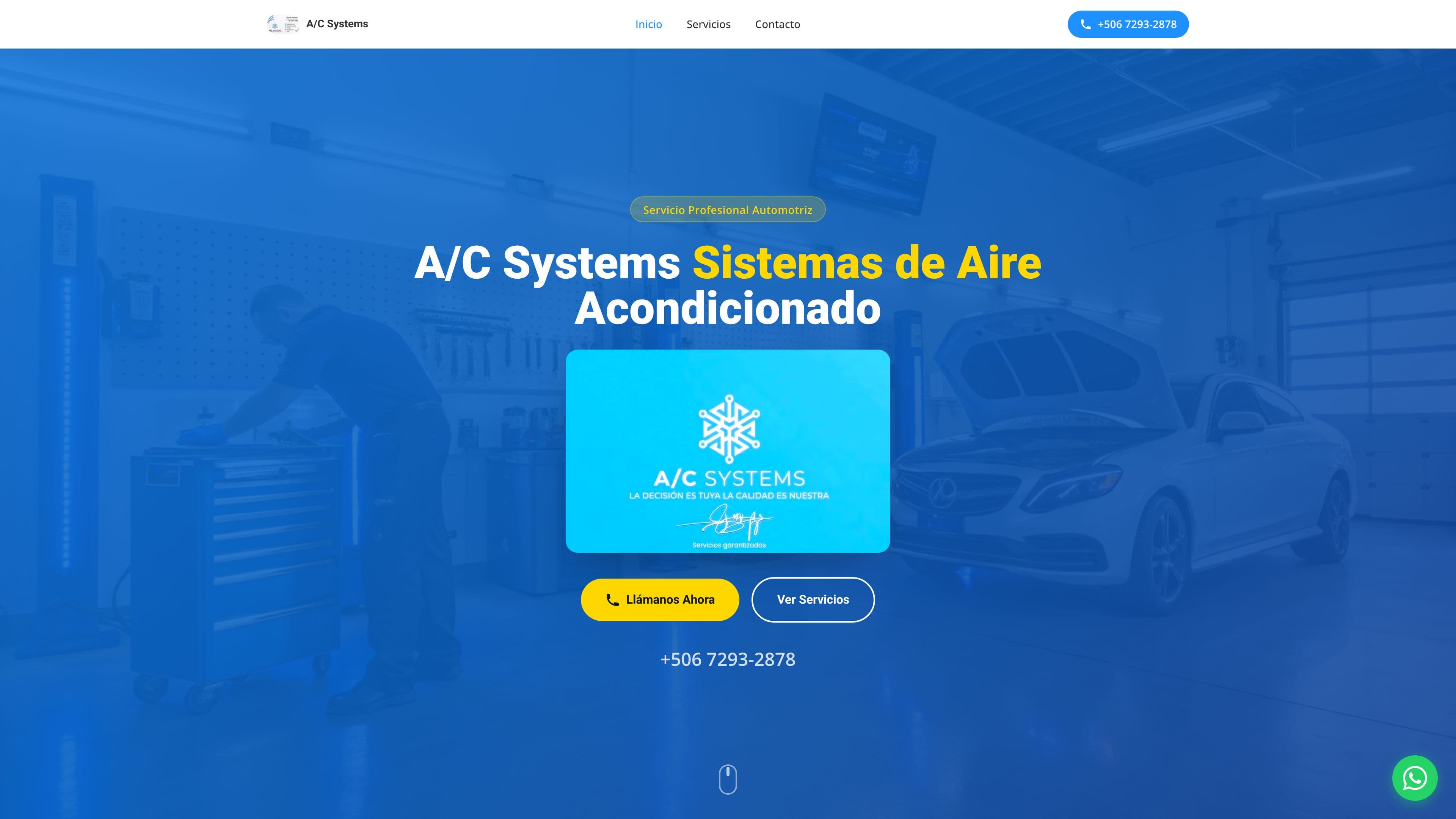A/C SYSTEMS SISTEMAS DE AIRE ACONDICIONADO