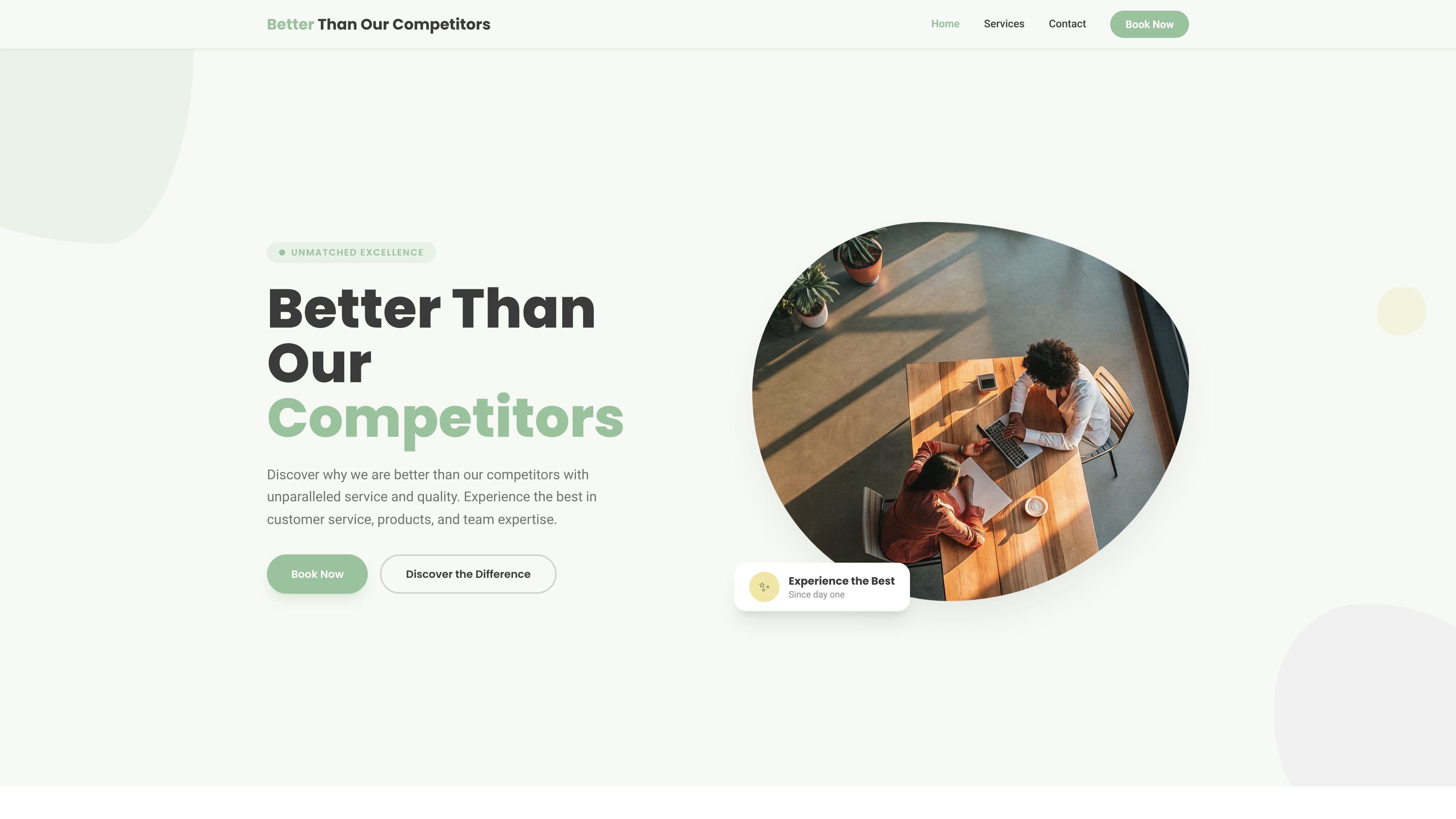 Better Than Our Competitors