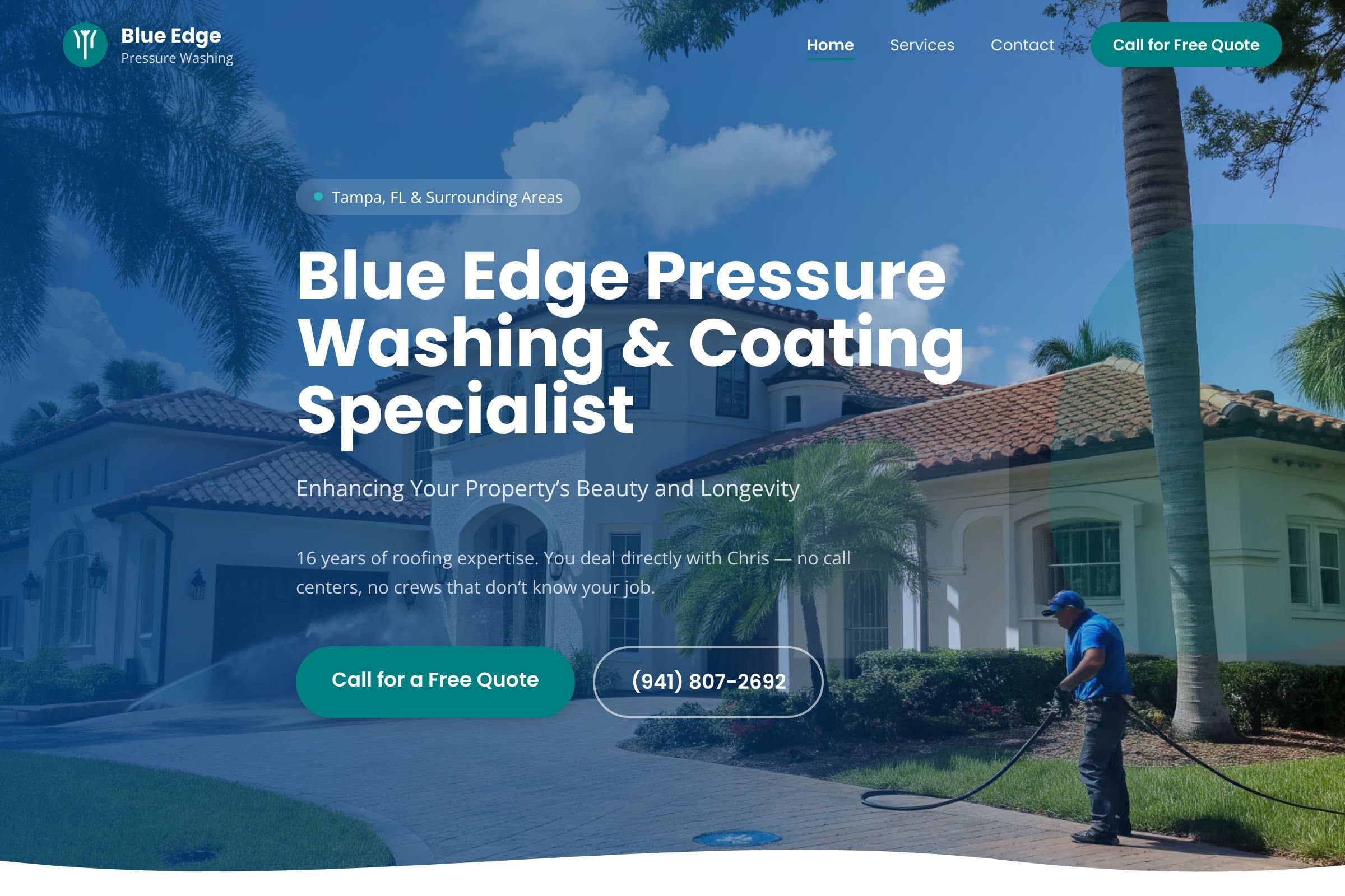 Blue Edge Pressure Washing