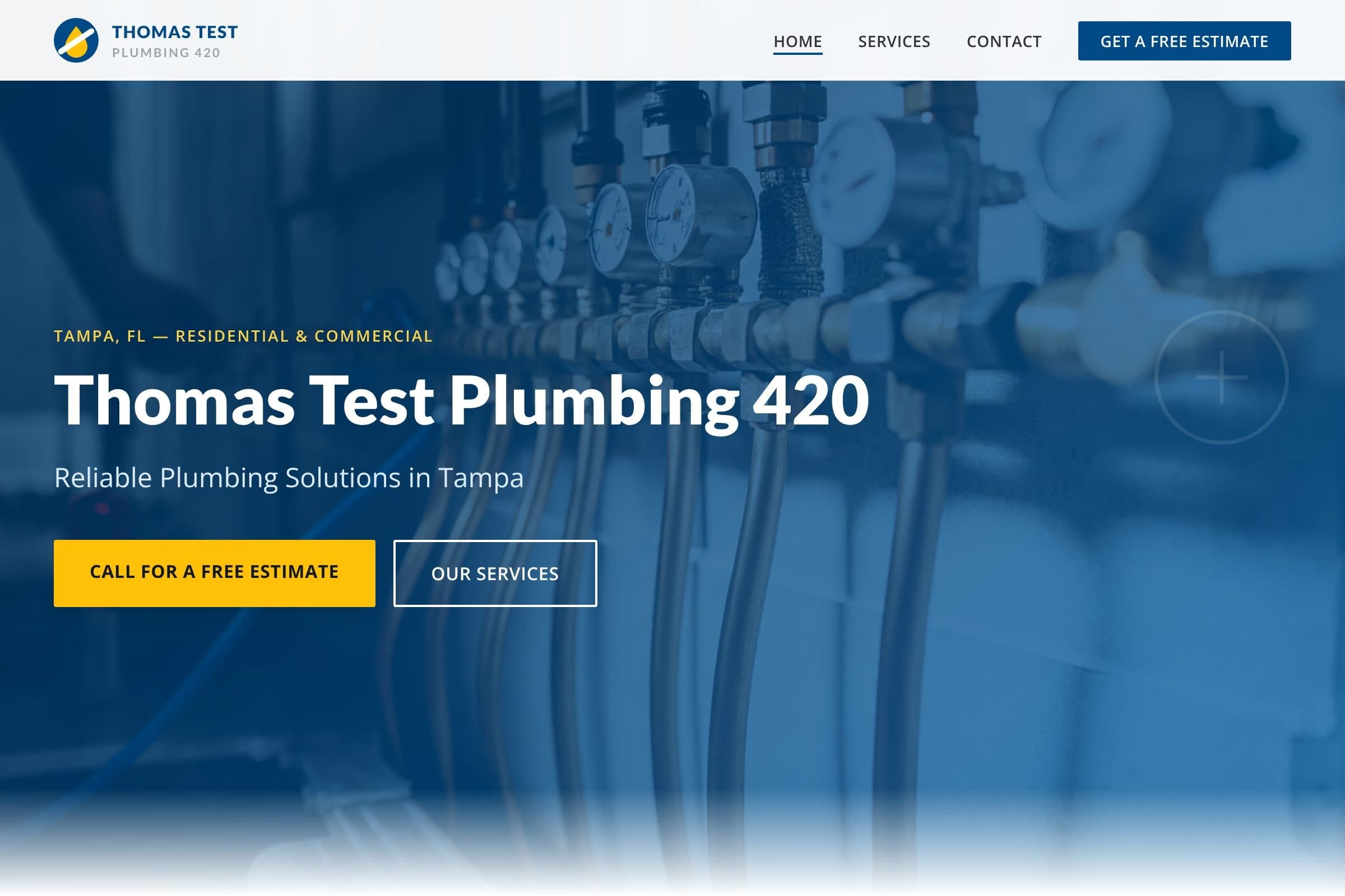 Thomas Test Plumbing 420