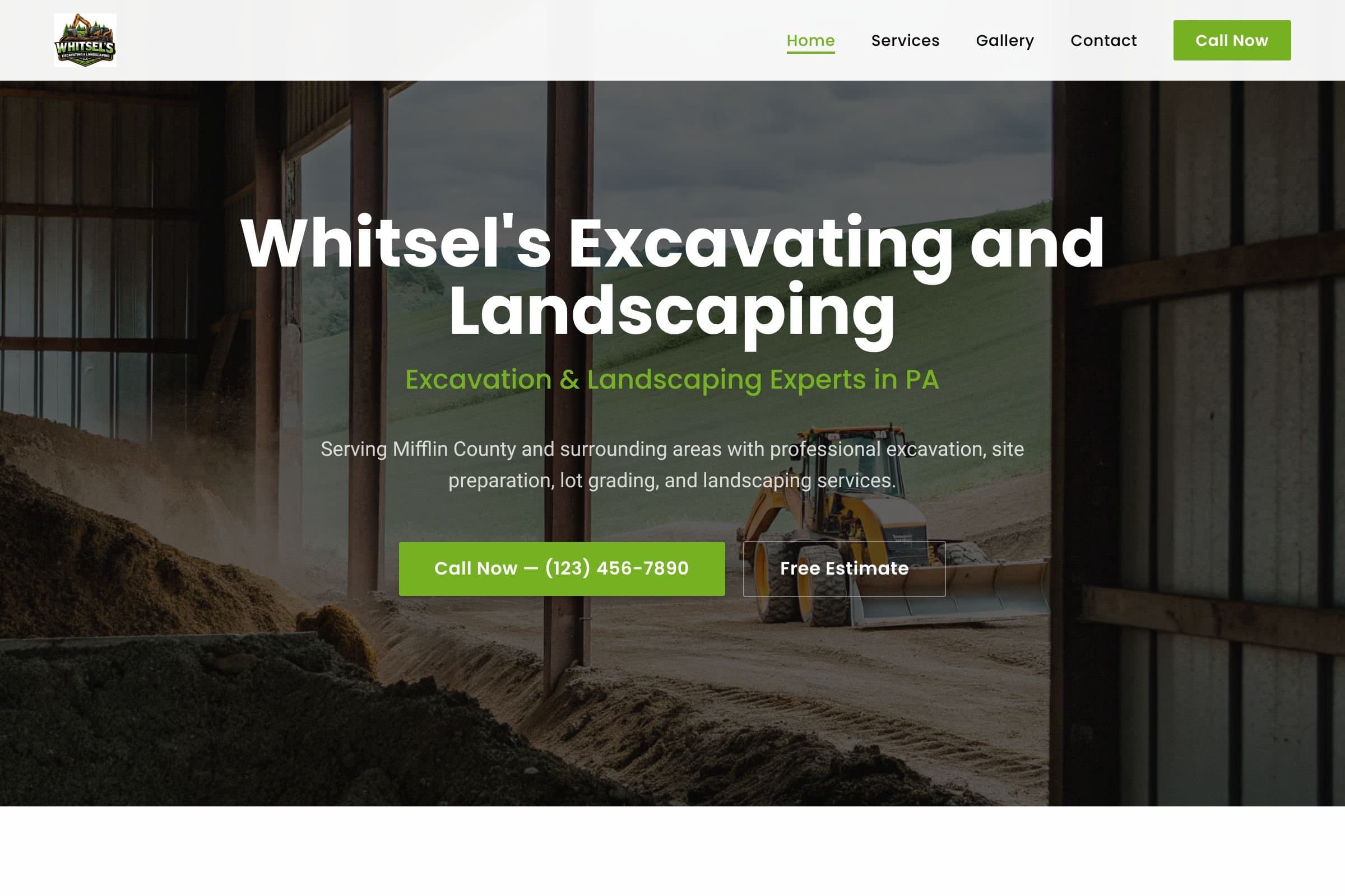 Whitsel's Excavating and Landscaping LLC