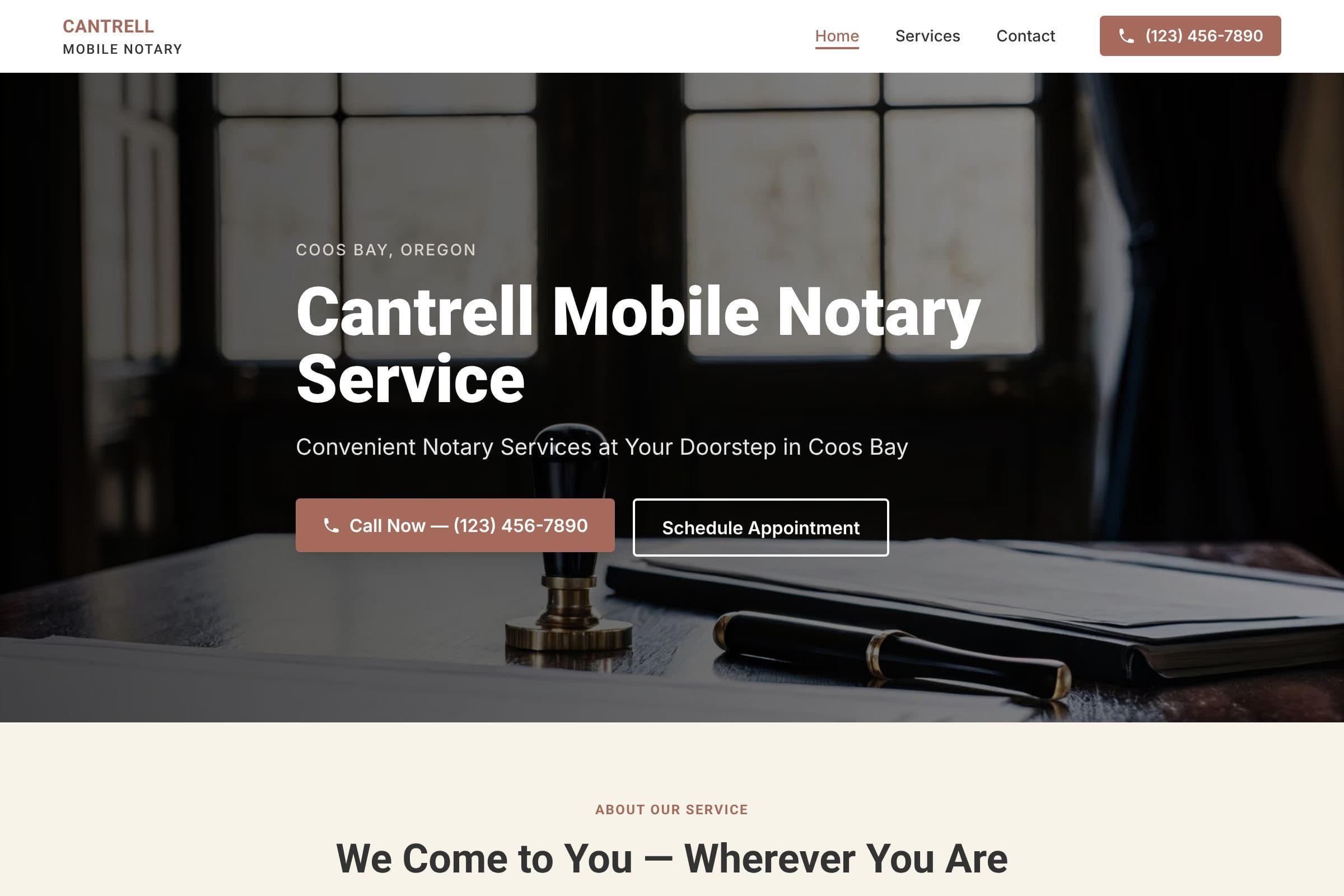 Cantrell Mobile Notary Service