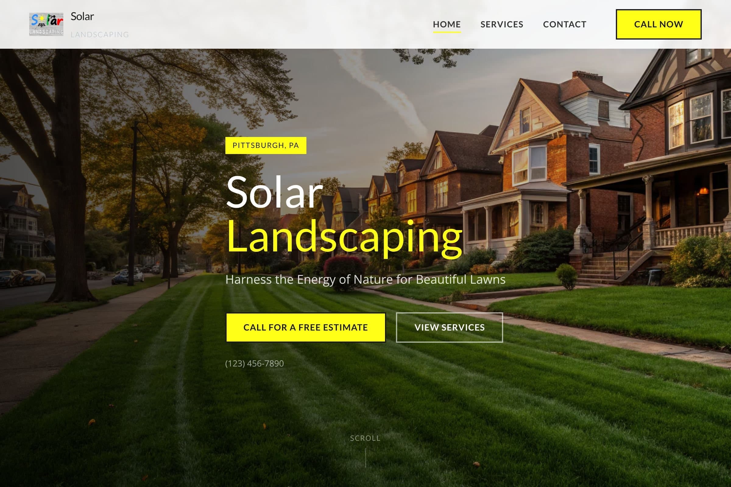 Solar Landscaping