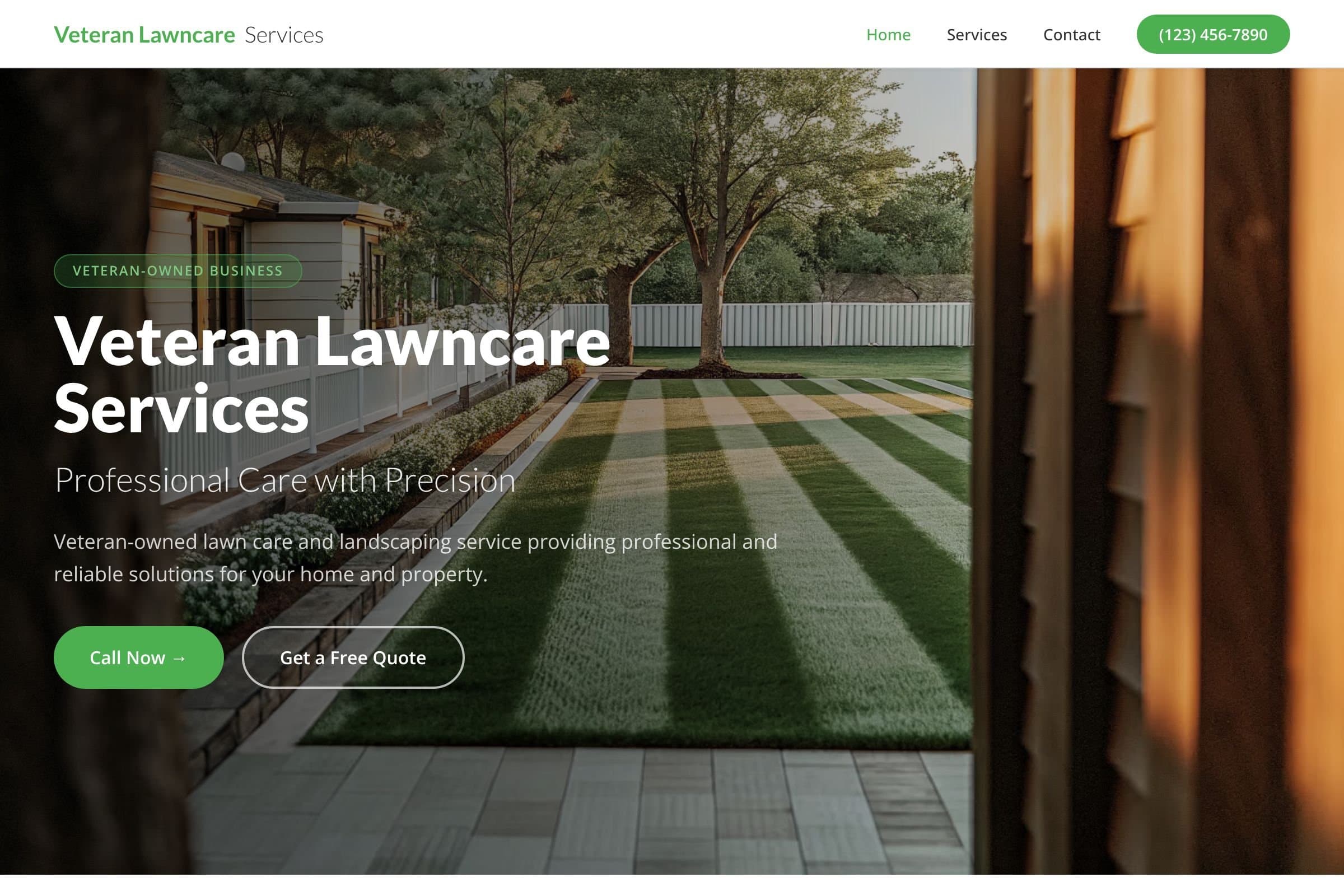Veteran Lawncare Services