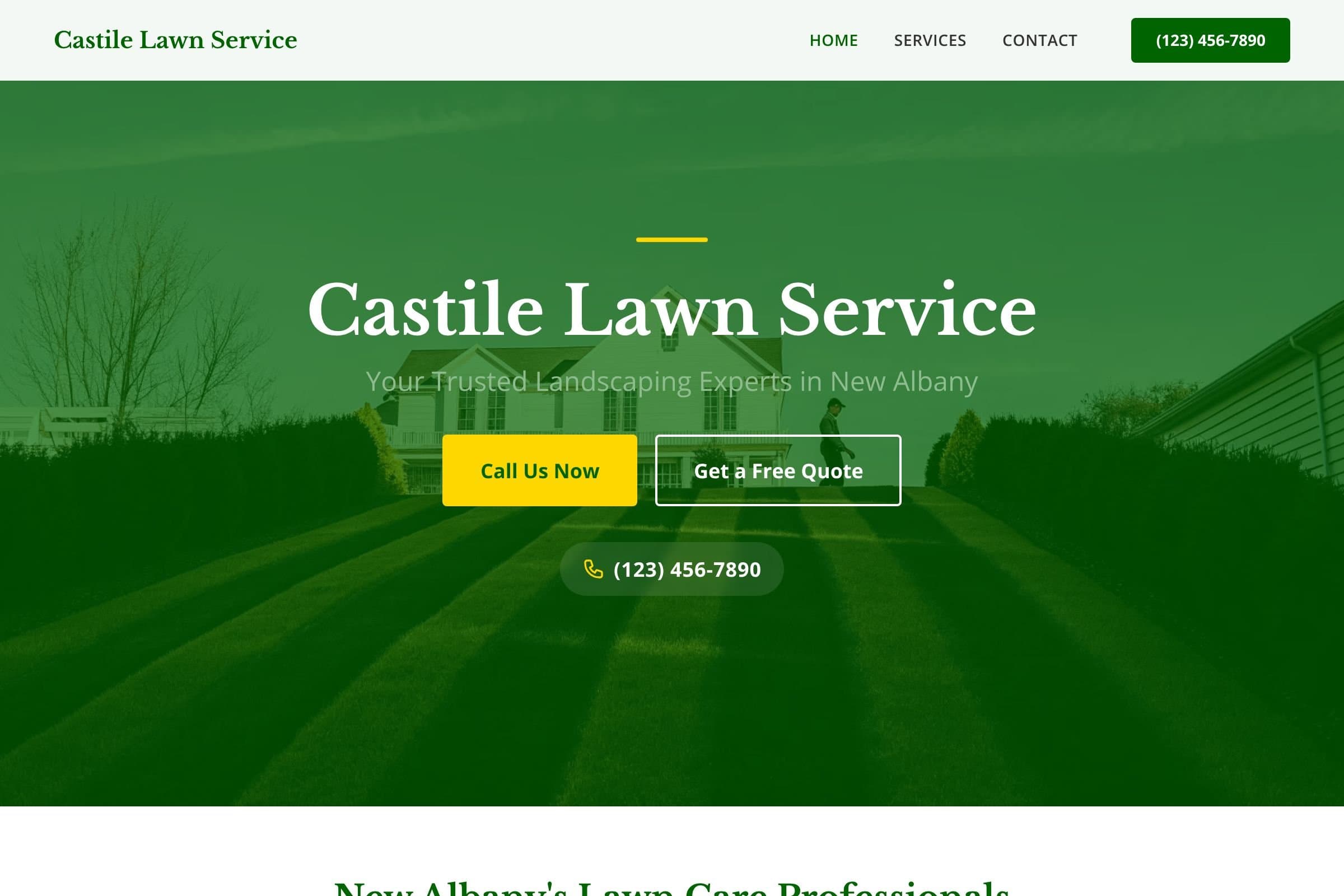 Castile Lawn Service LLC