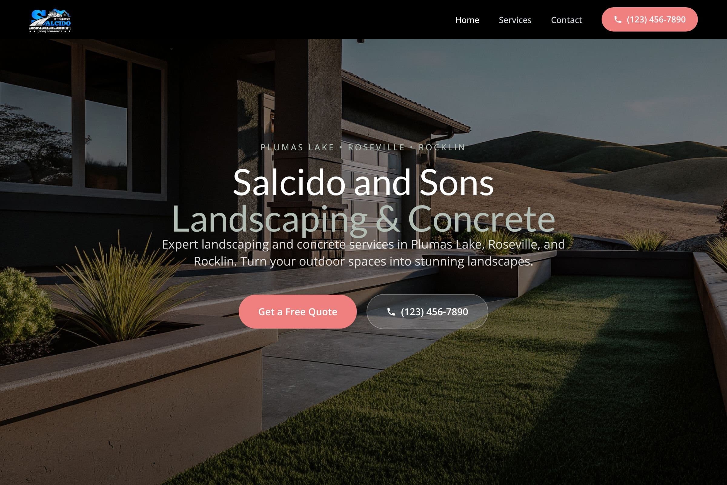 Salcido and Sons Landscaping and Concrete