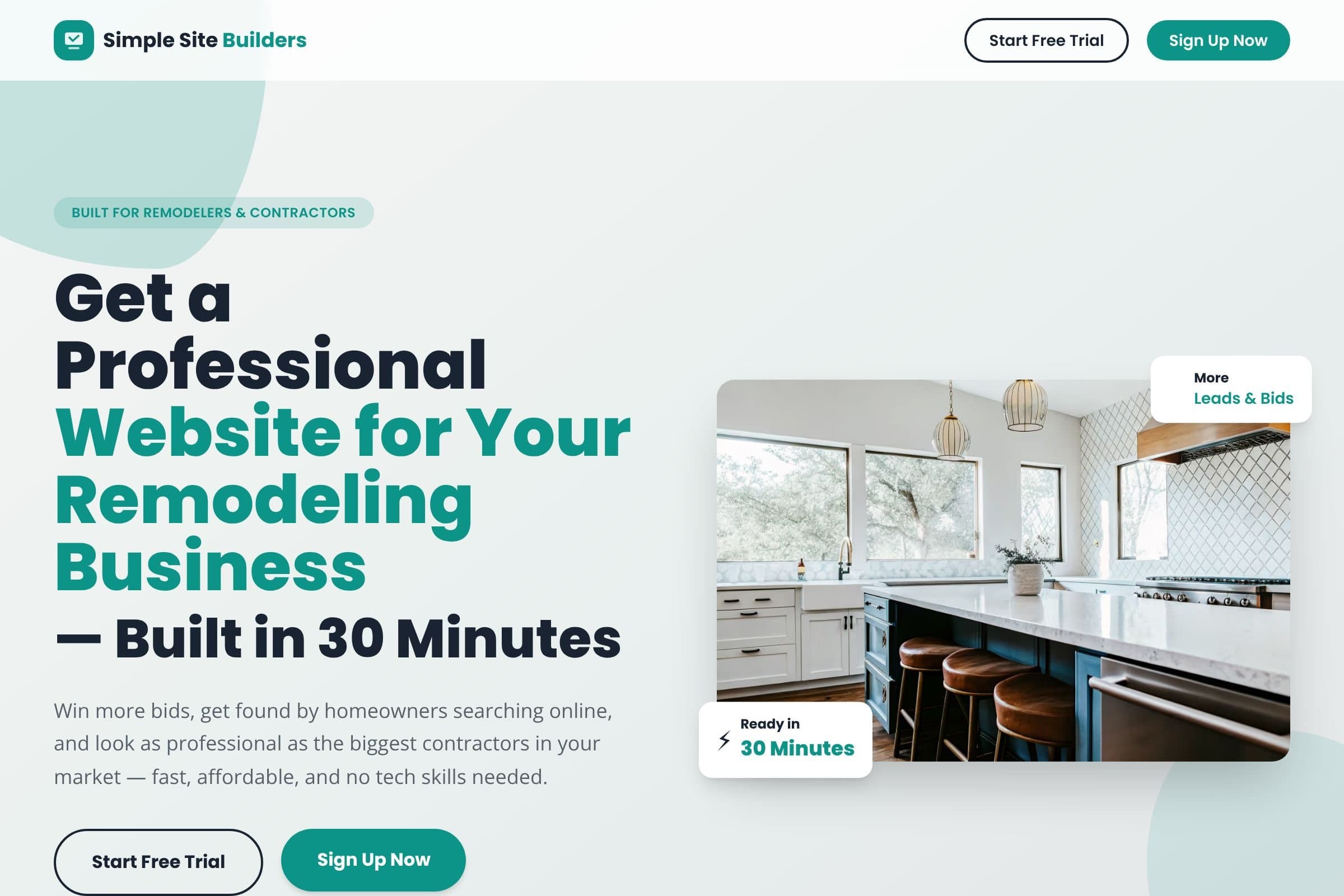 simple site builders