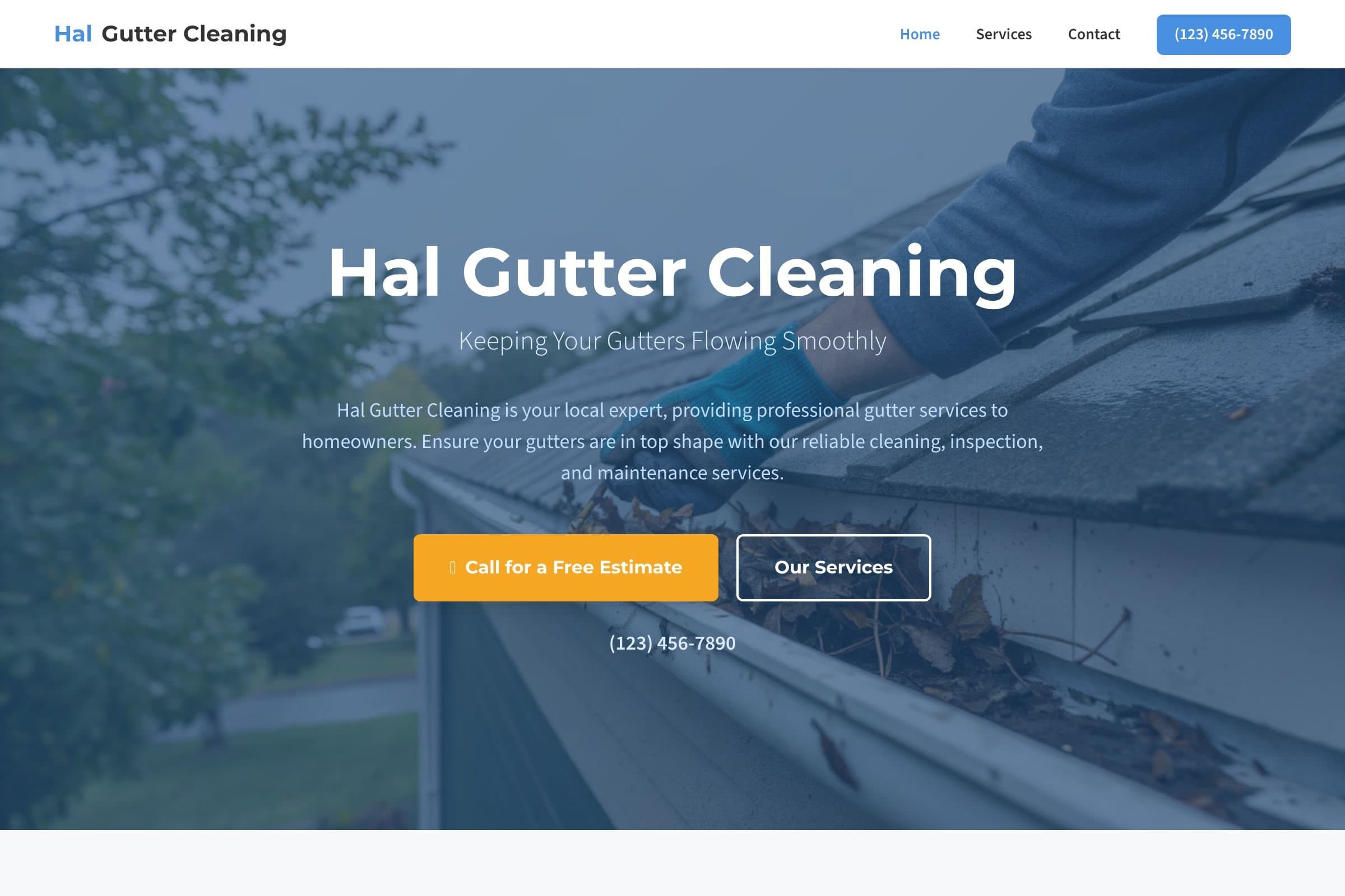 Hal Gutter Cleaning