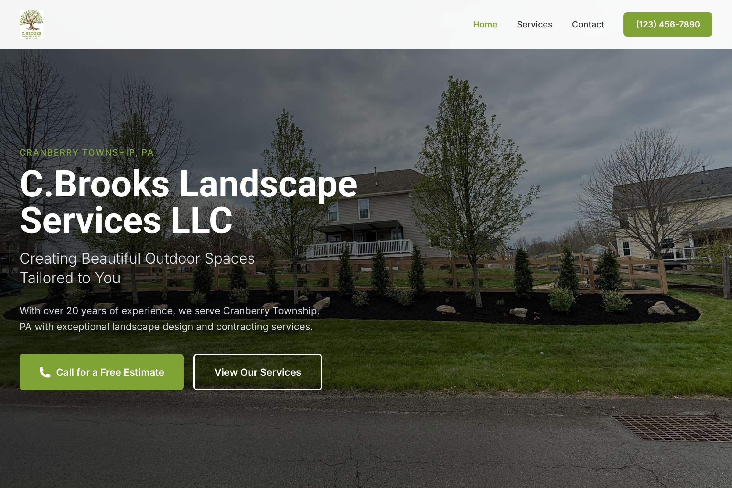 C.Brooks Landscape Services LLC