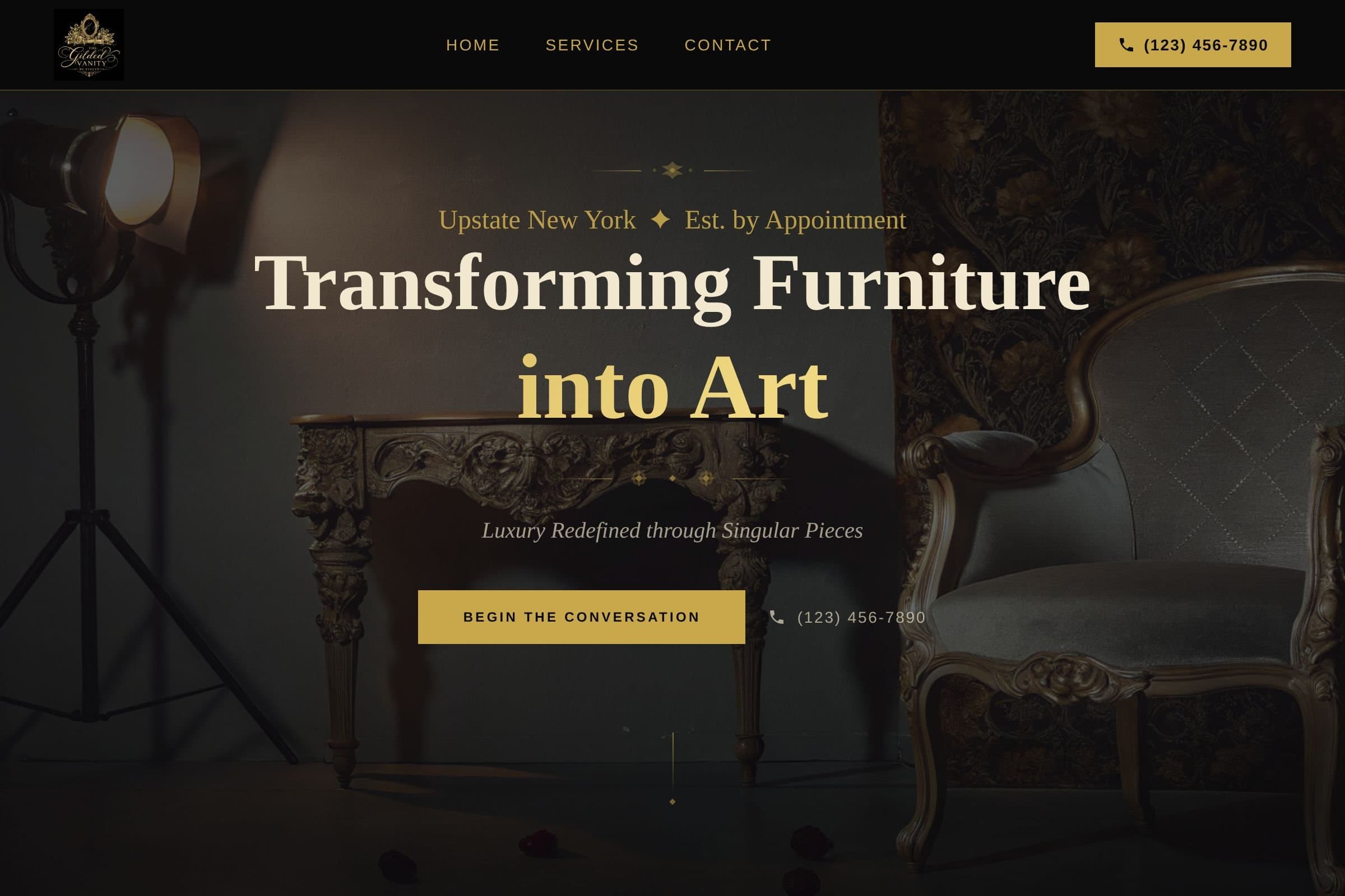 The Gilded Vanity