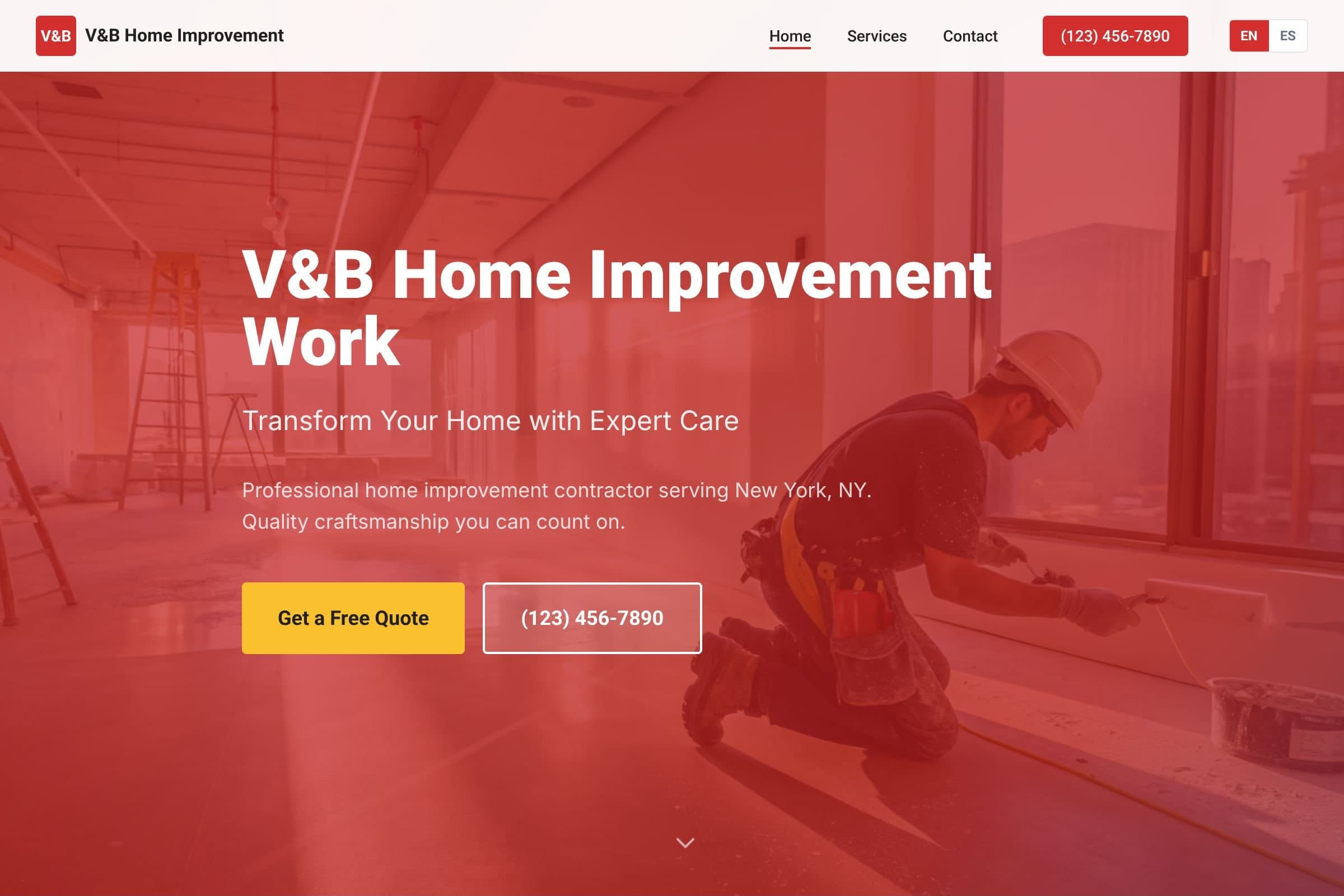 V&B Home Improvement Work
