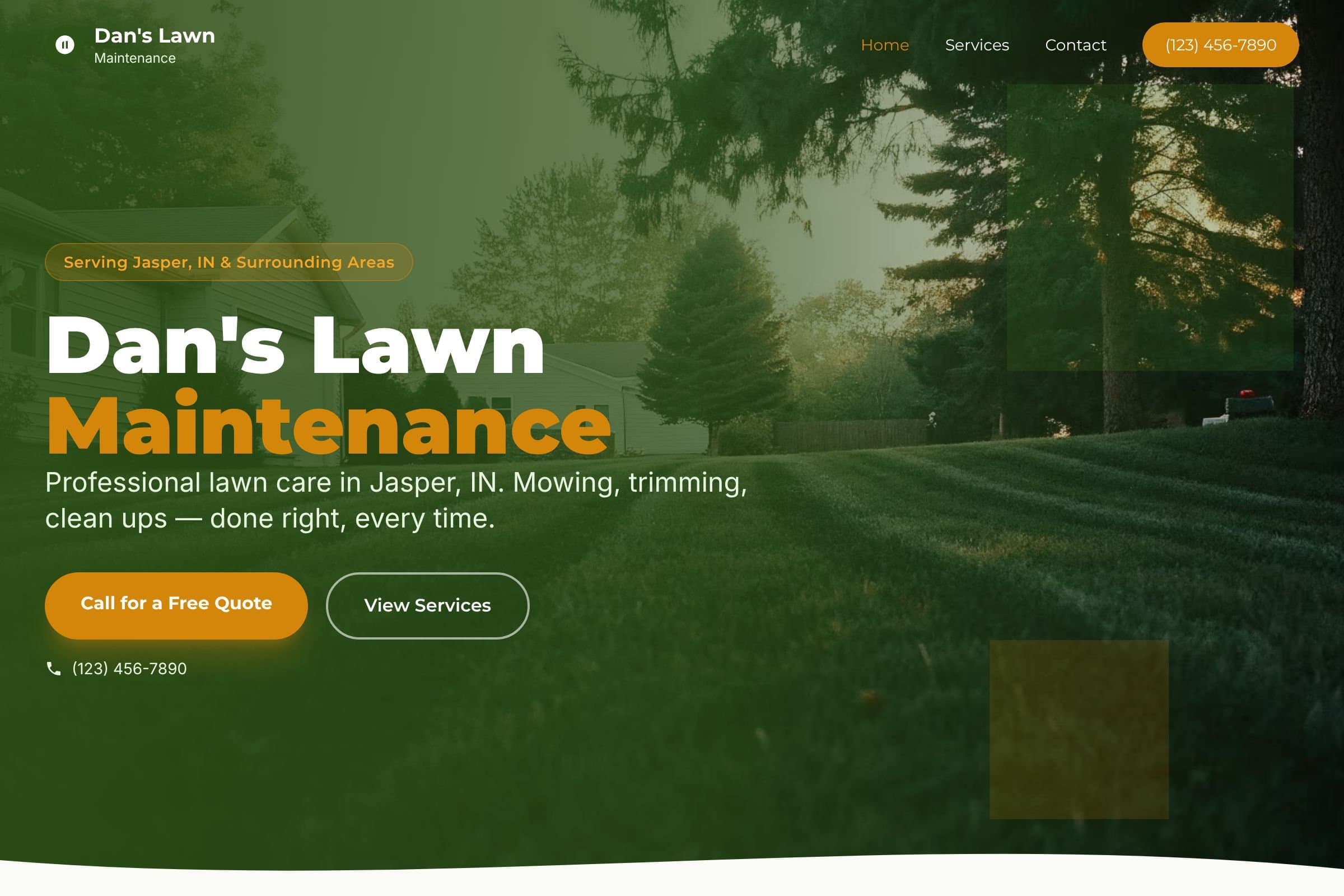 Dan's Lawn Maintenance