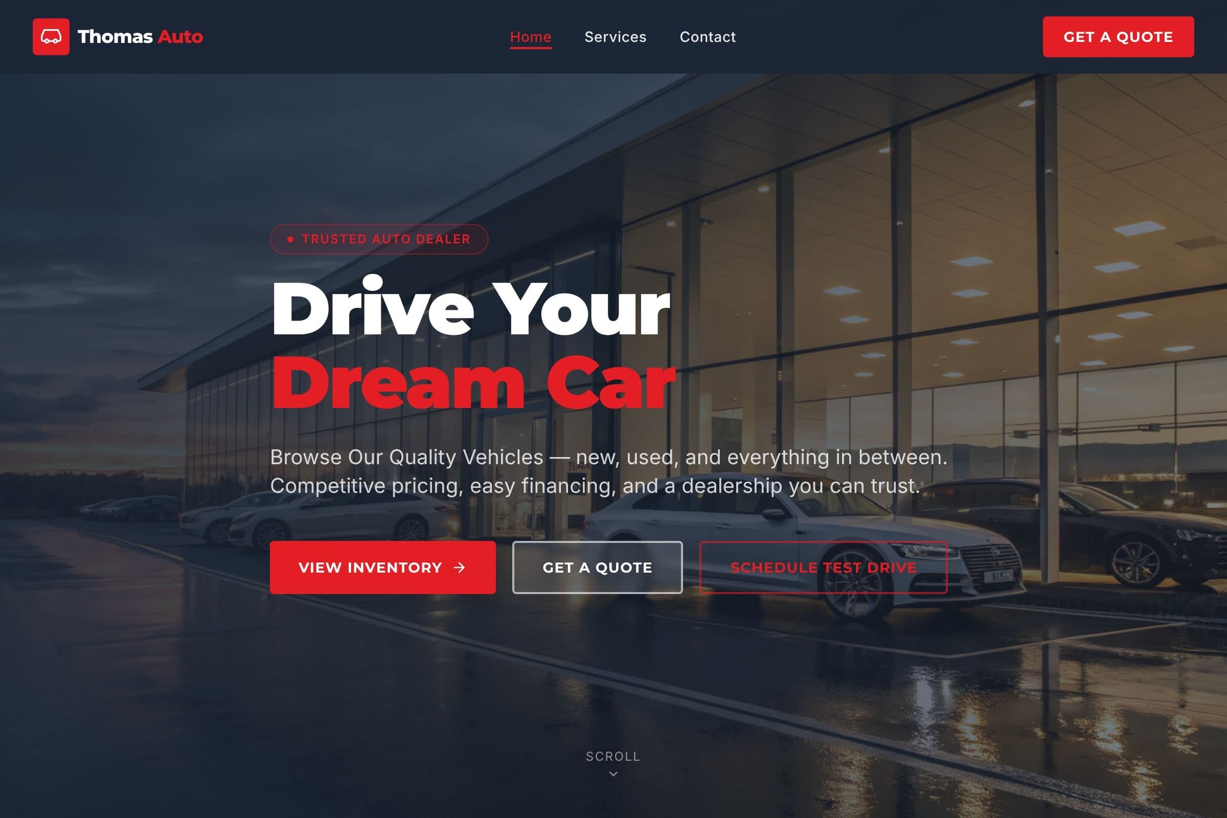 Thomas Auto Dealer