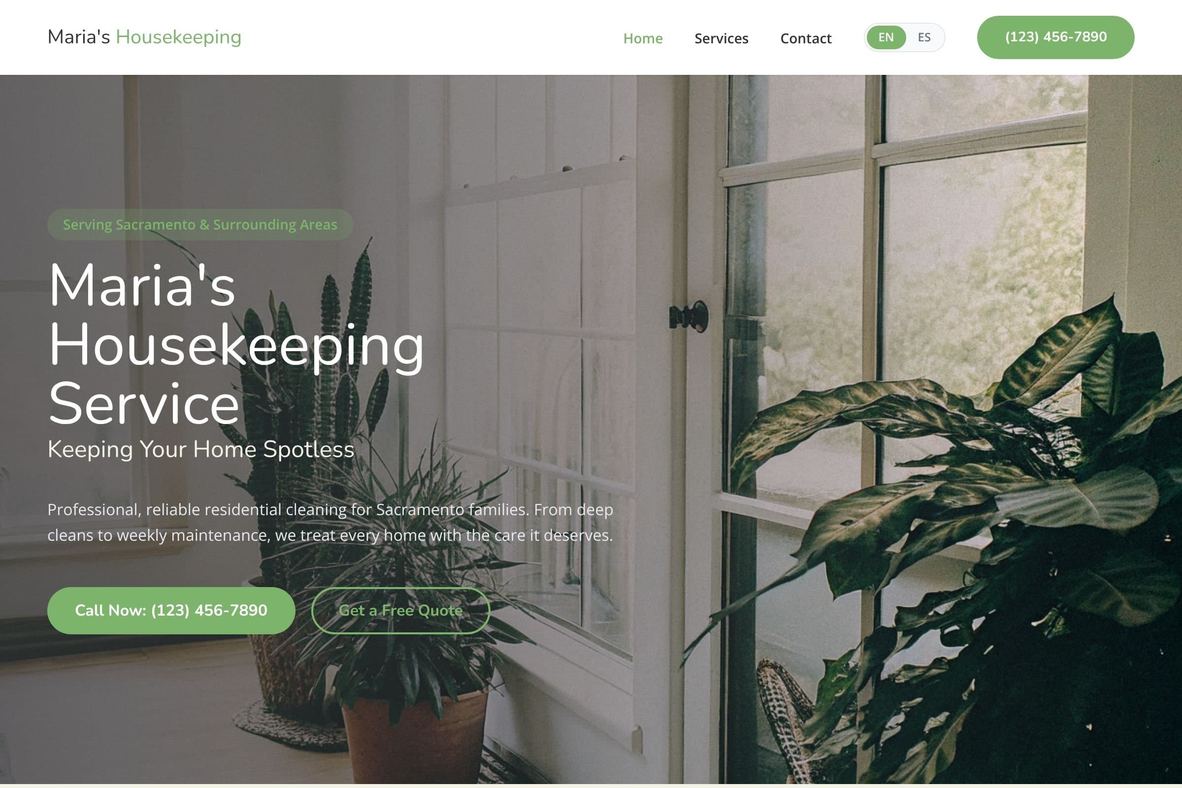 Maria's Housekeeping Service