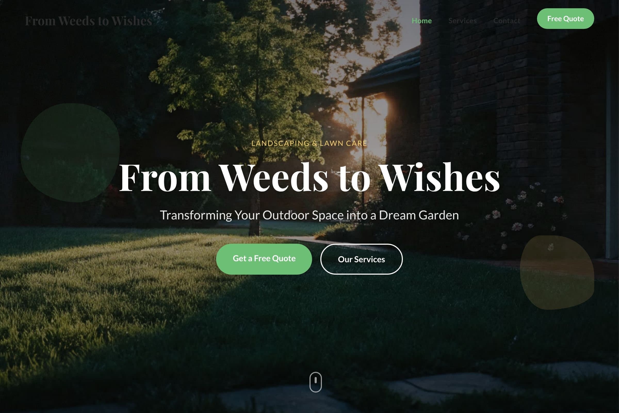 From Weeds to Wishes