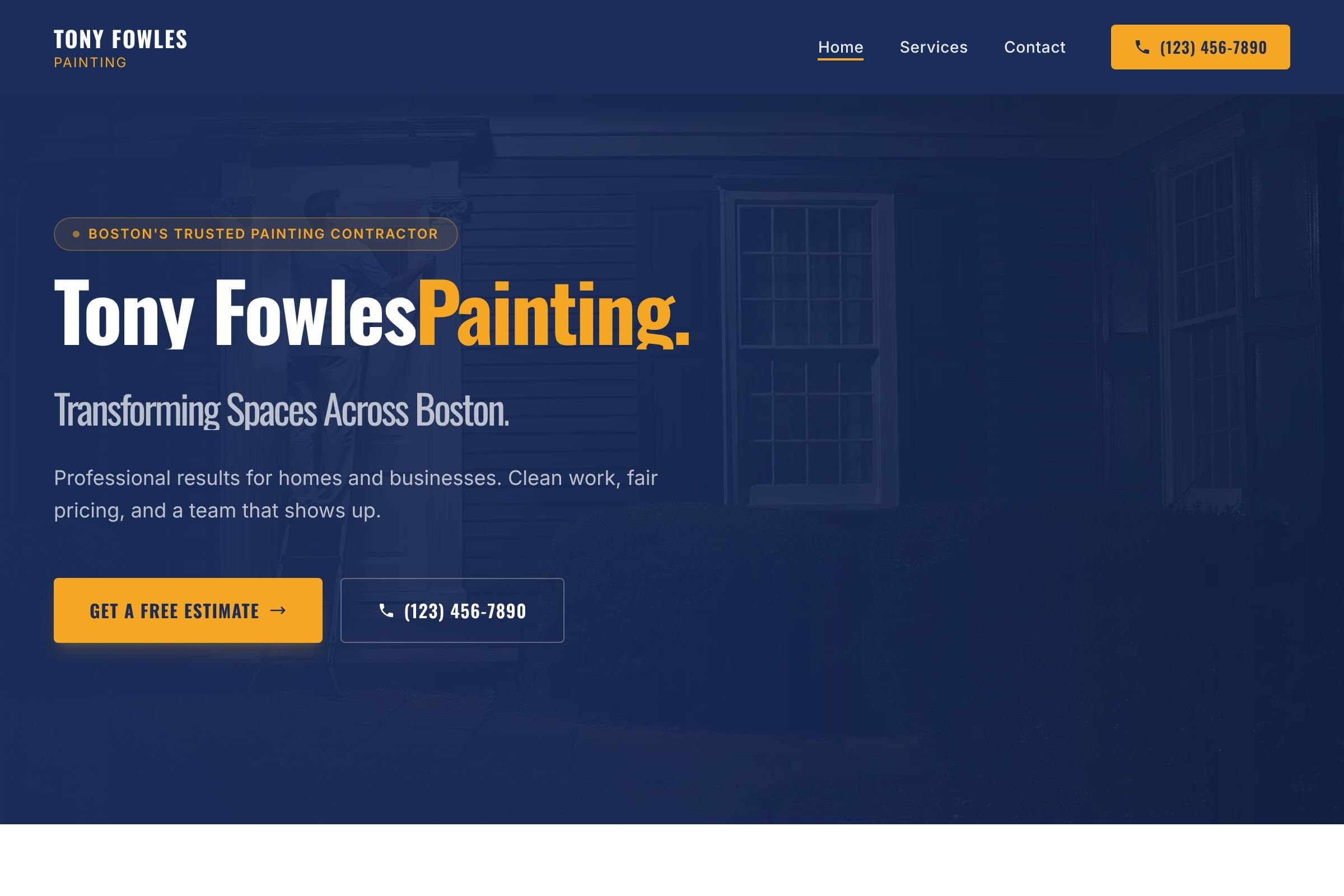 Tony Fowles Painting