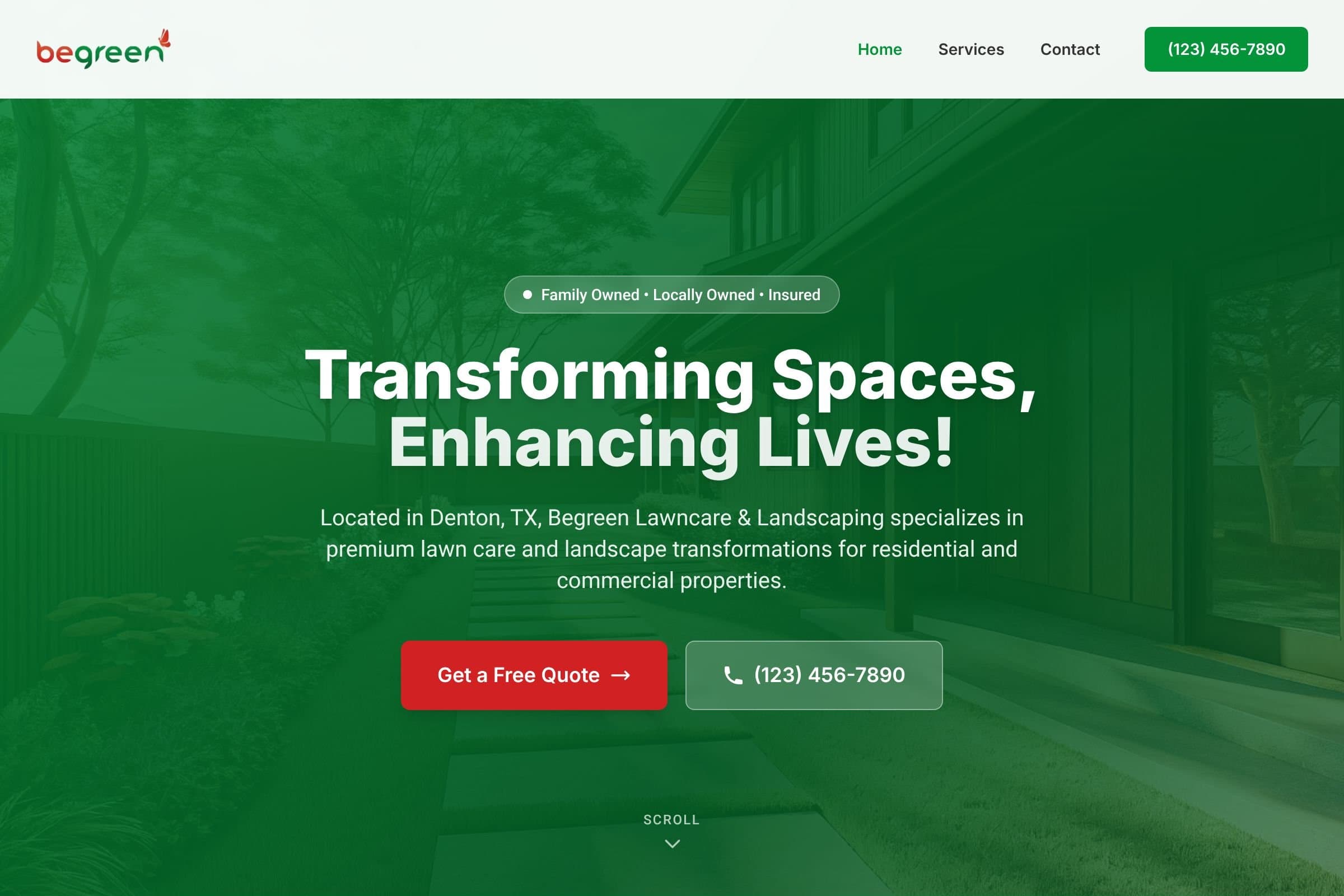 Begreen Lawncare & Landscaping