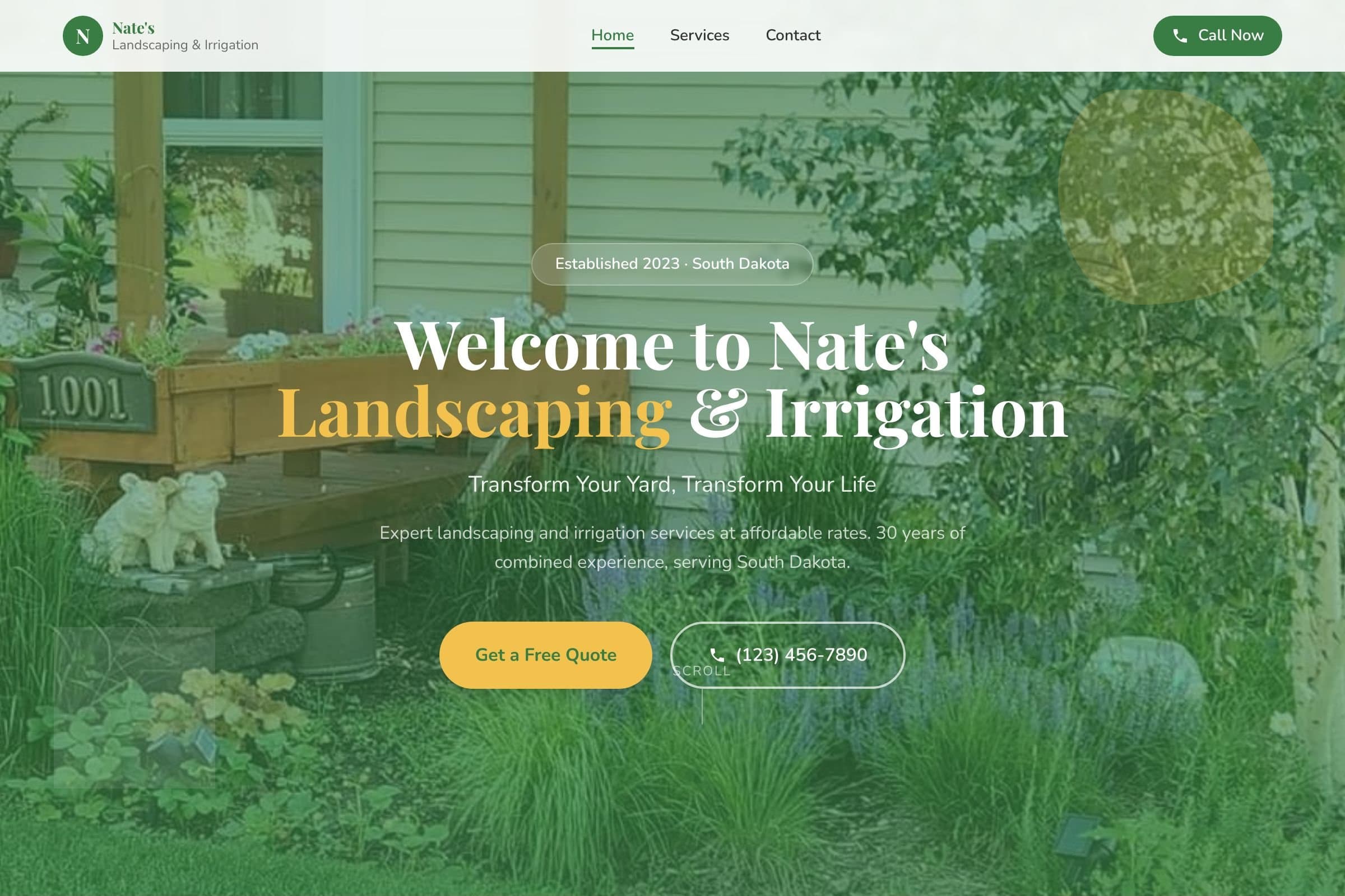 Nate's Landscaping & Irrigation