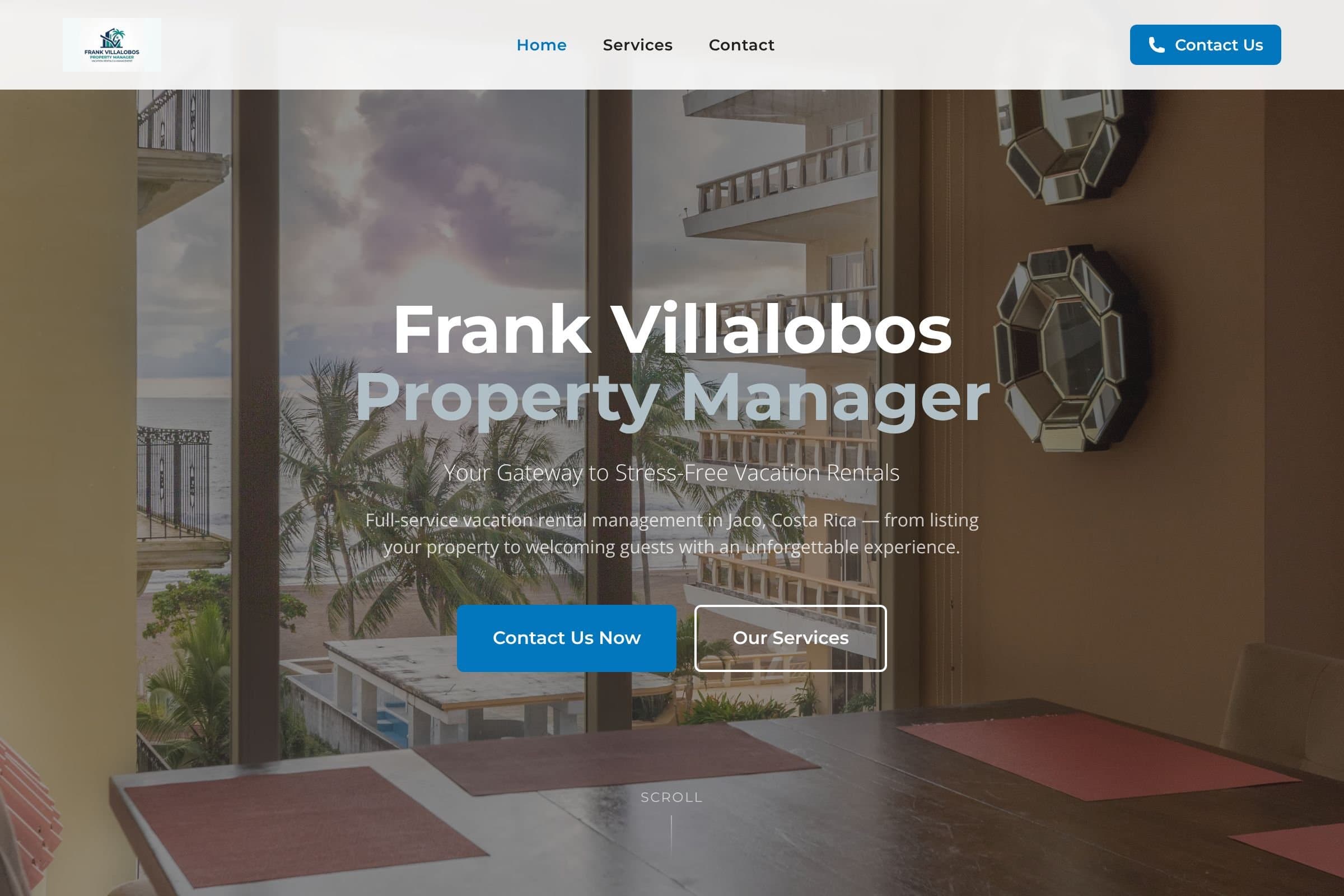 Frank Villalobos Property Manager