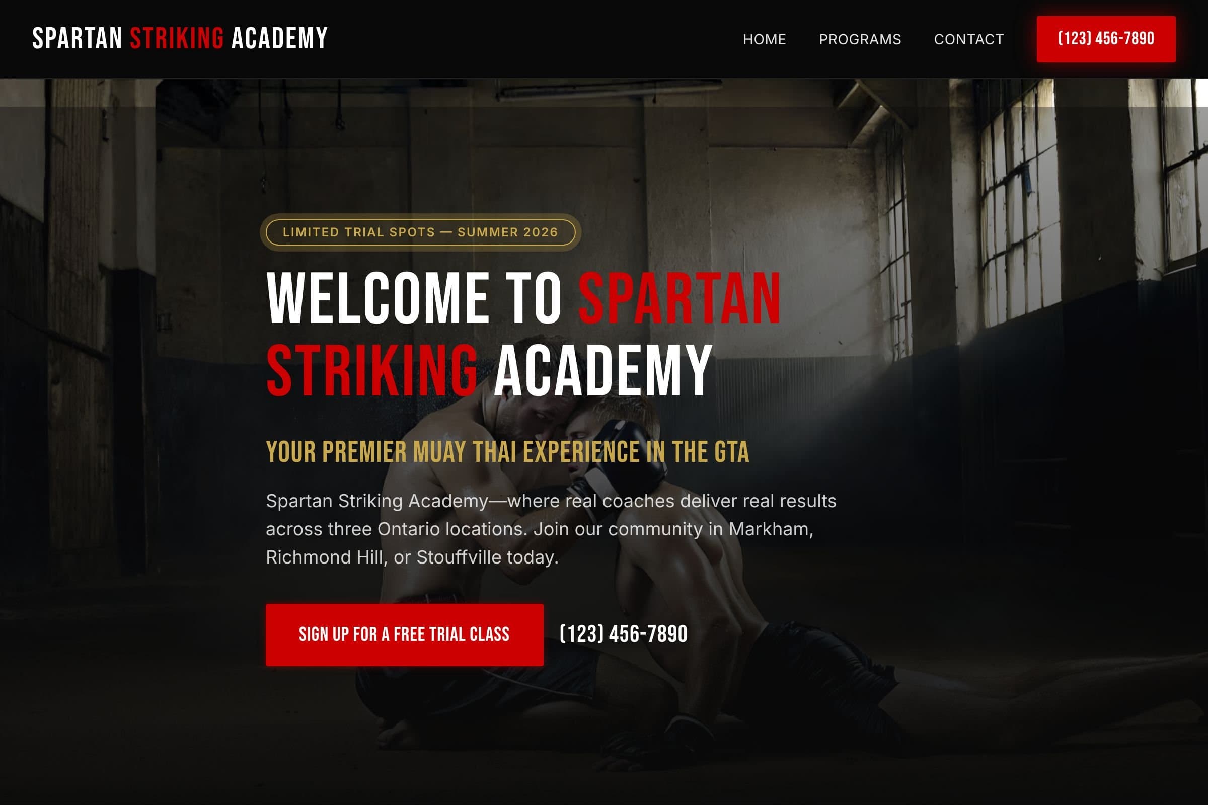 Spartan Striking Academy