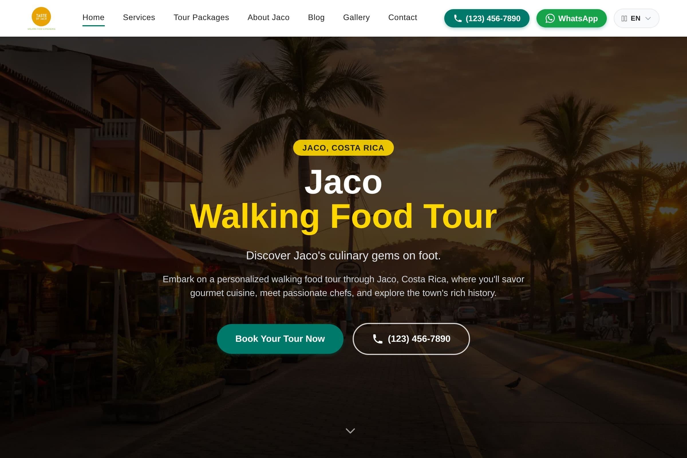 Jaco Walking Food Tour