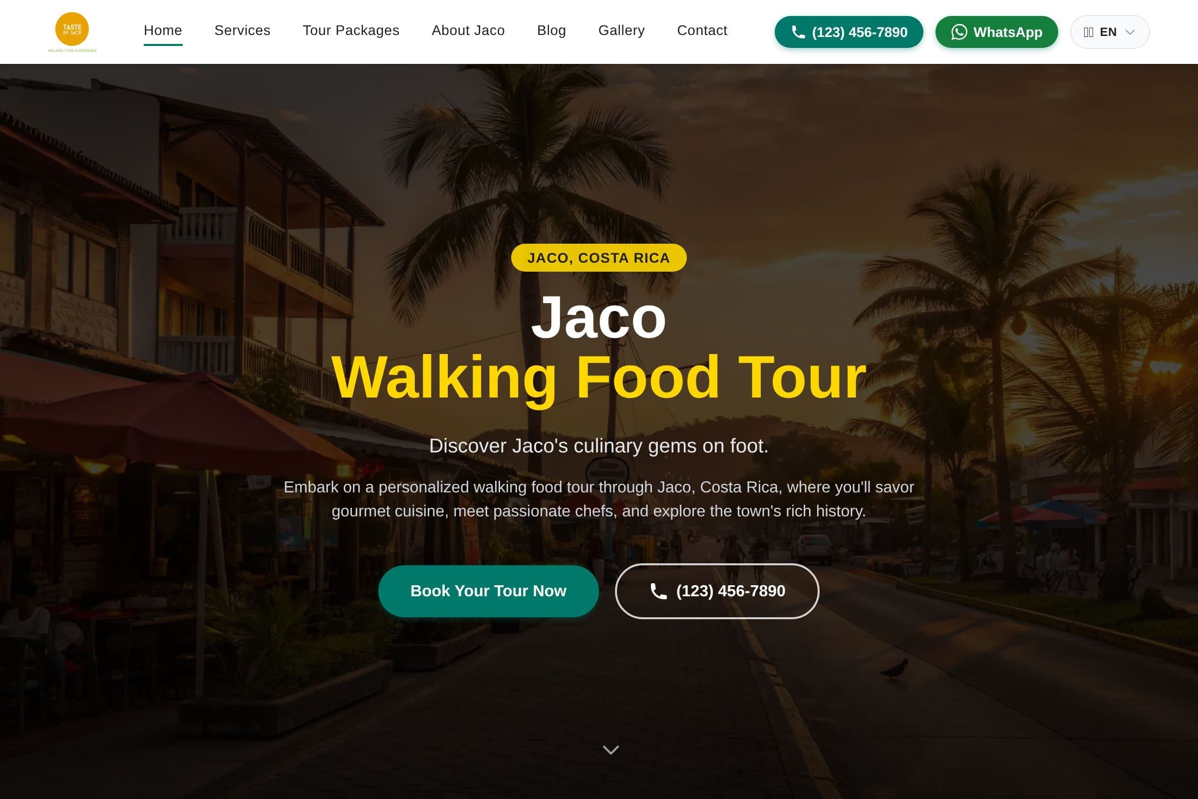 Jaco Walking Food Tour