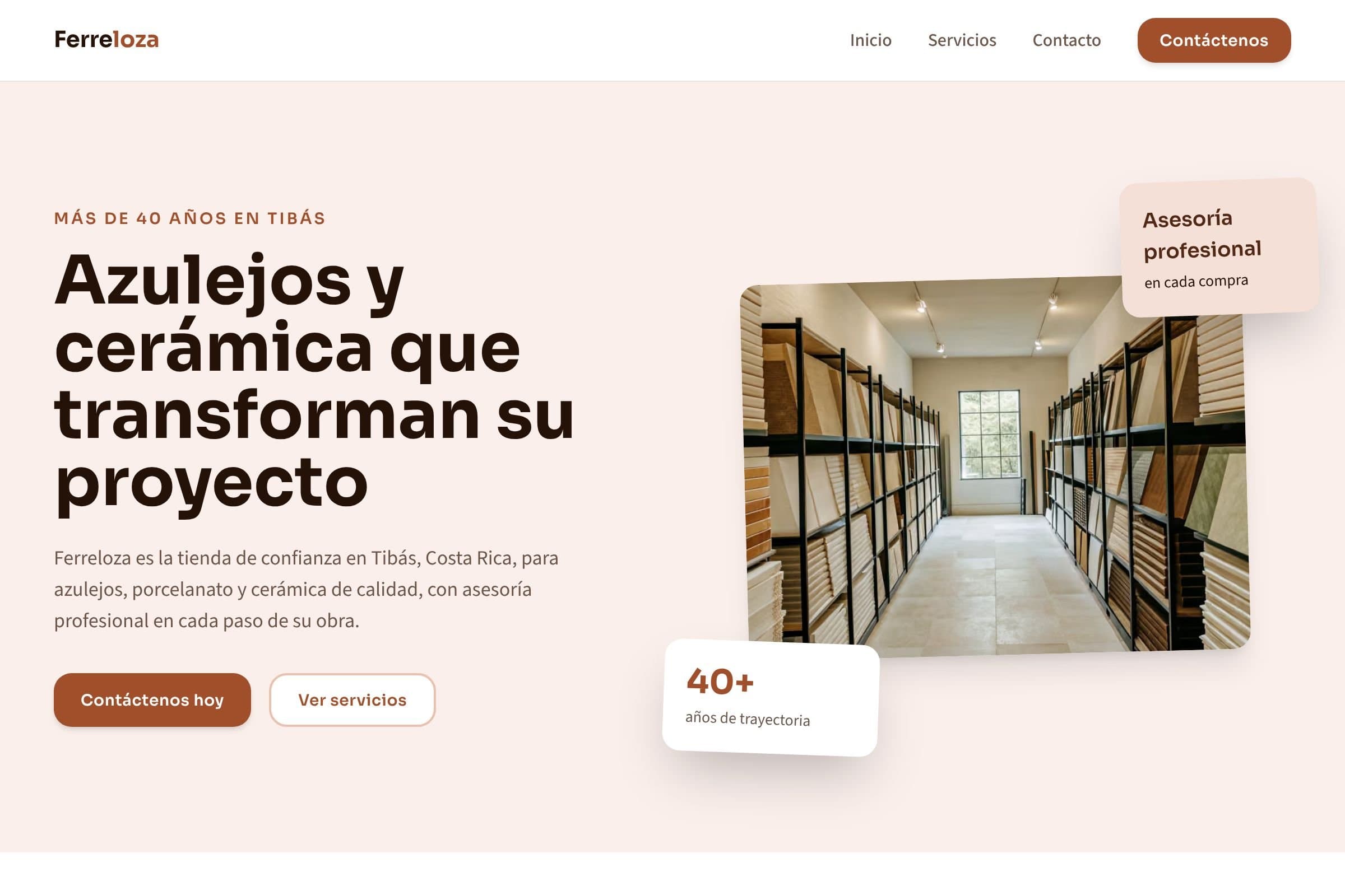 Ferreloza website